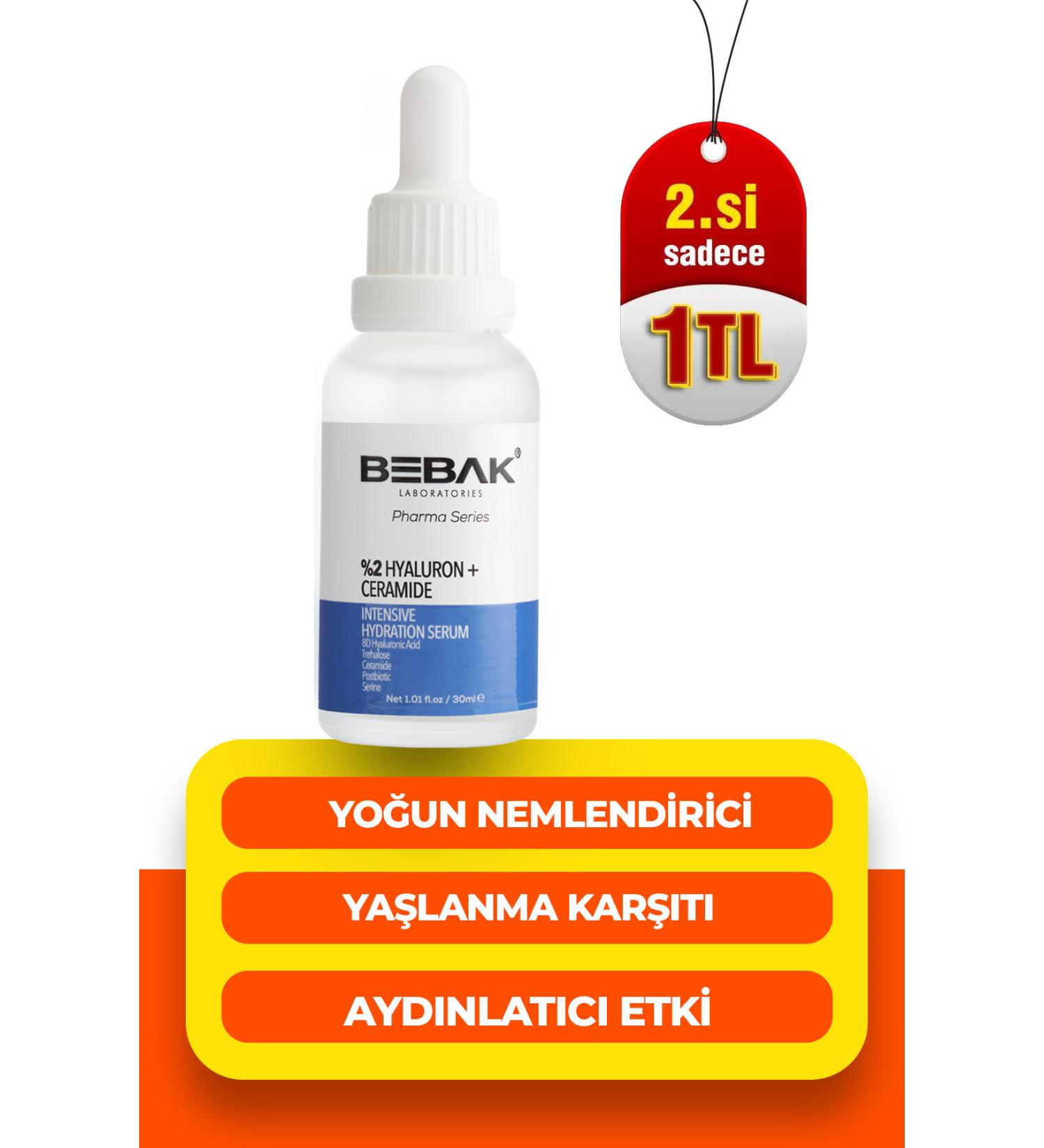 Bebak Pharma Anti-Aging Barrier Strengthening and Intensive Moisturizing 8d Hyaluron Serum 30ml - Buy Online on GoSupps.com