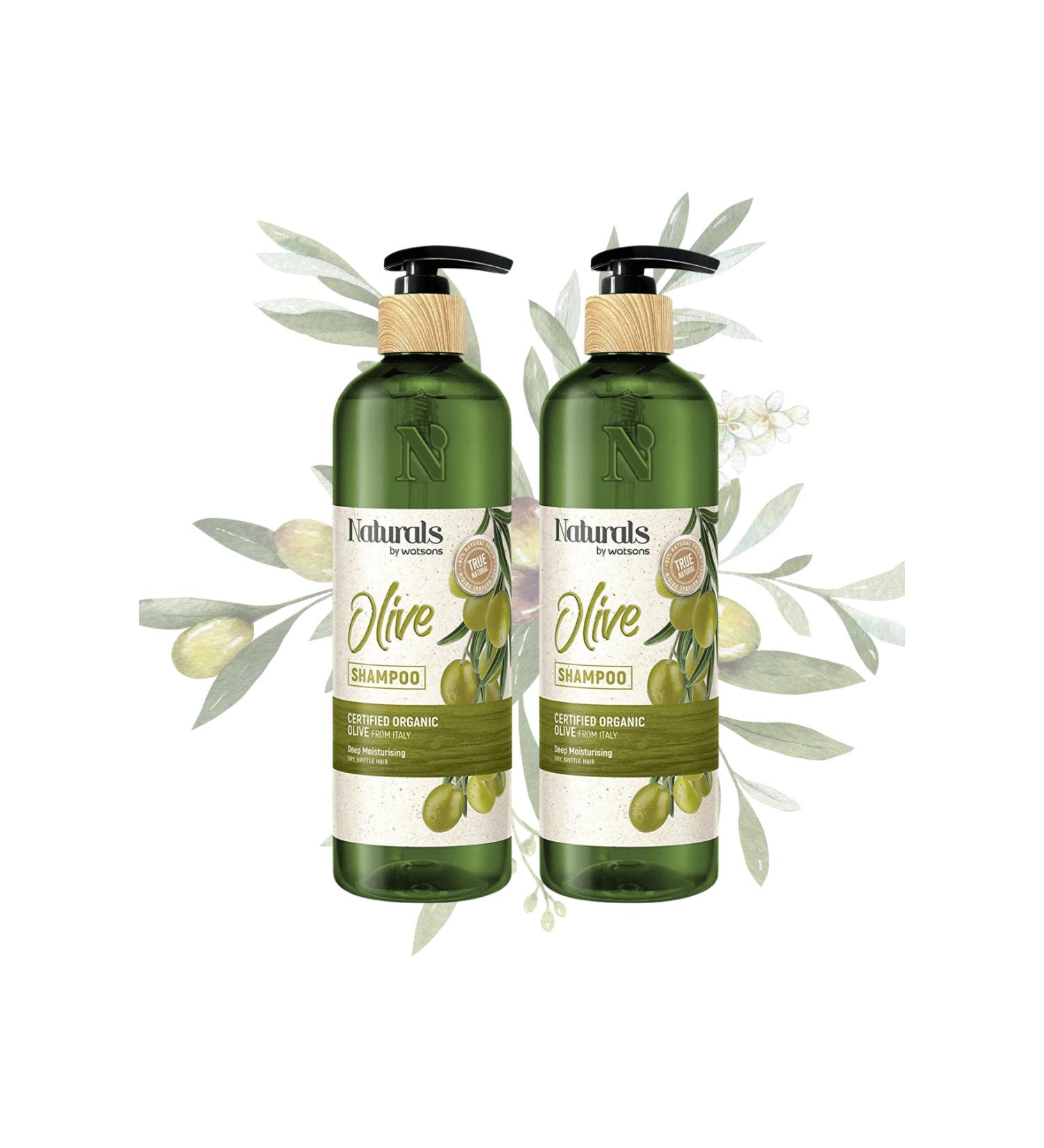 Naturals By Watsons Shampoo Olive 490 ml x 2 pcs
