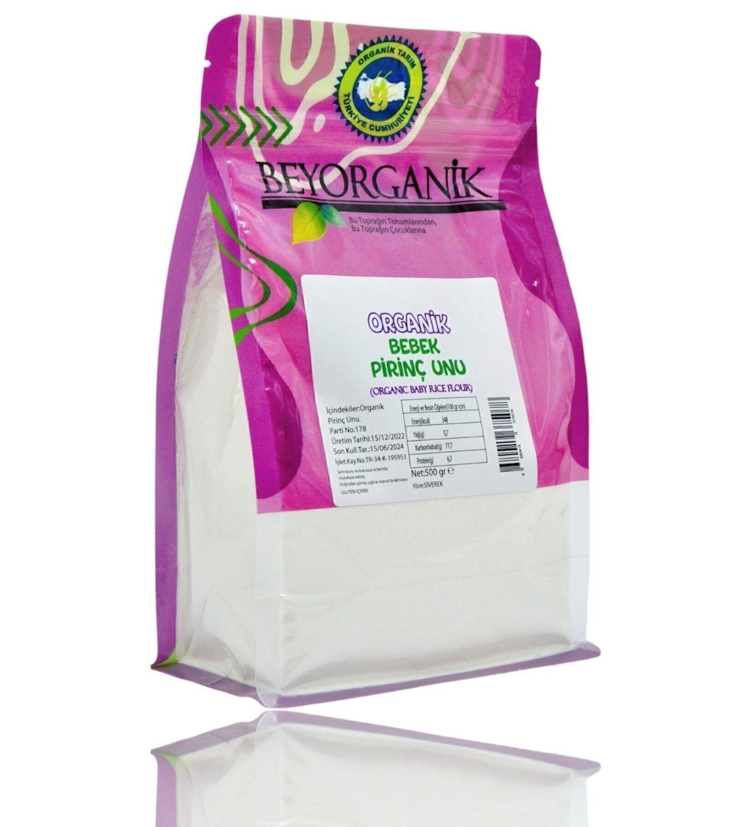 BEYORGANIC Organic Rice Flour 500gr - Buy Online on GoSupps.com