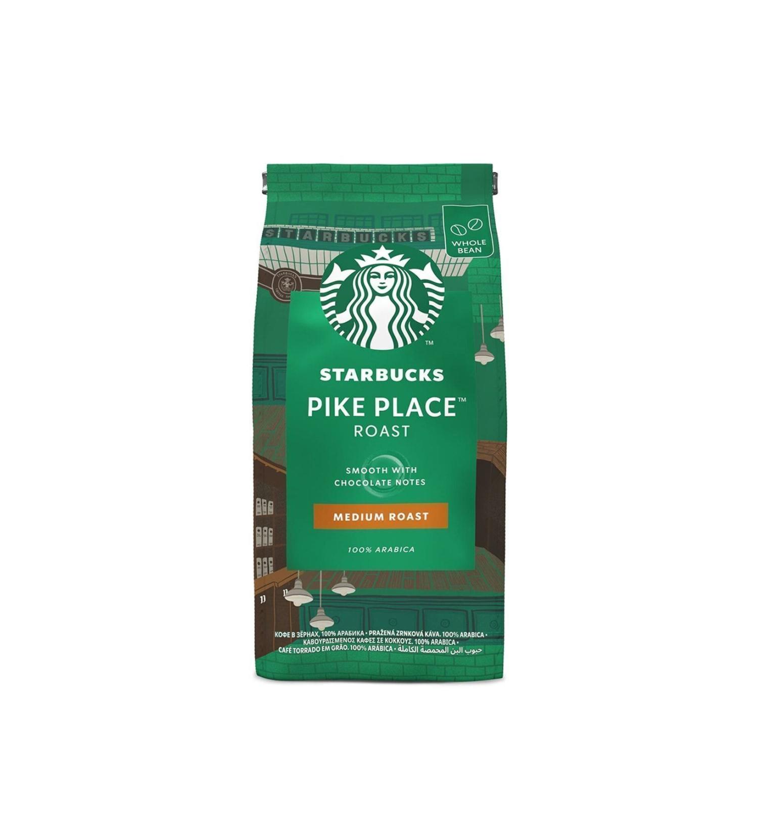 Starbucks Coffee Beans Medium Roast Pike Place 200 Grams