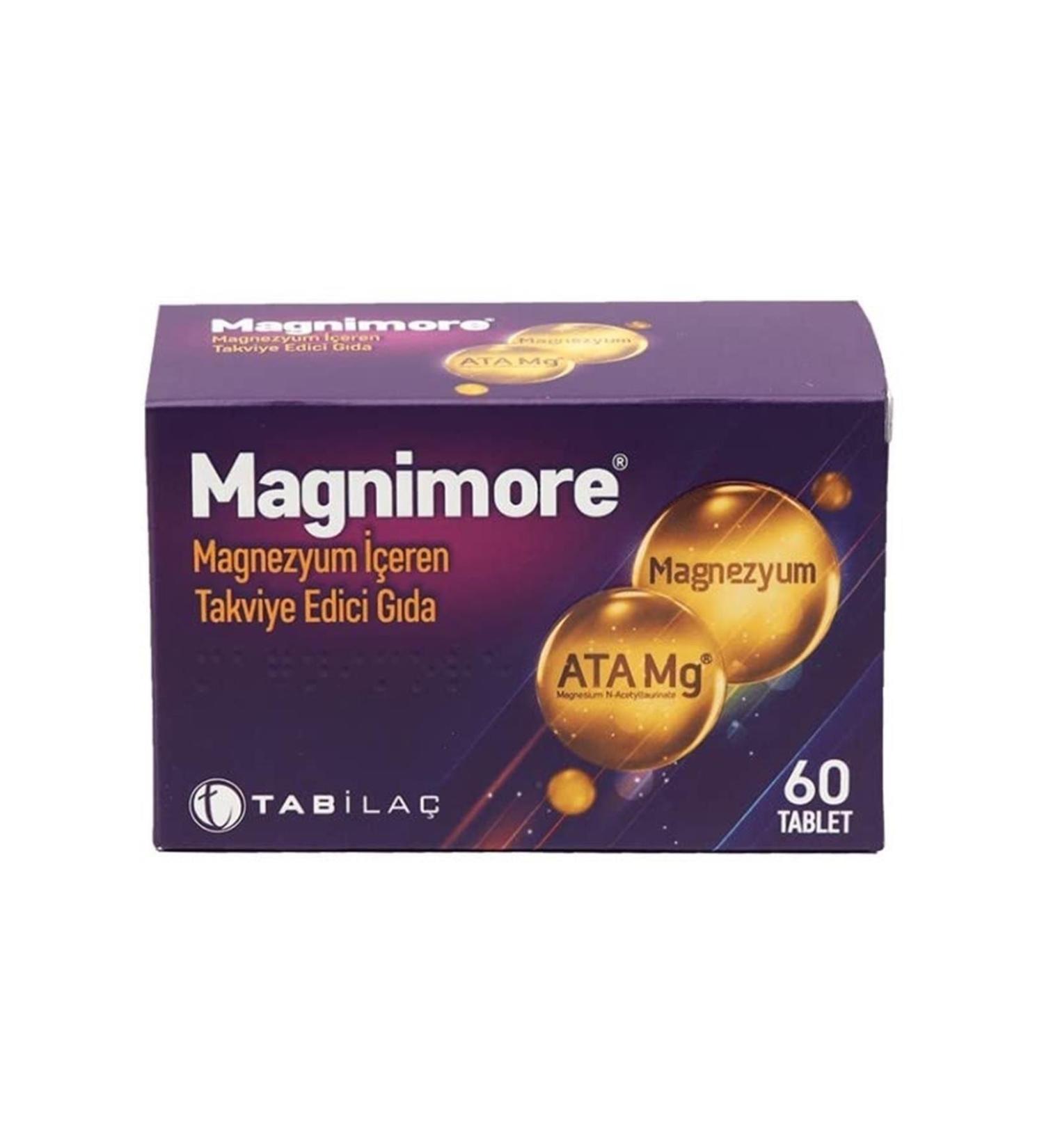 Tab la Magnimore Food Supplement 60 Tablets - Buy Online on GoSupps.com