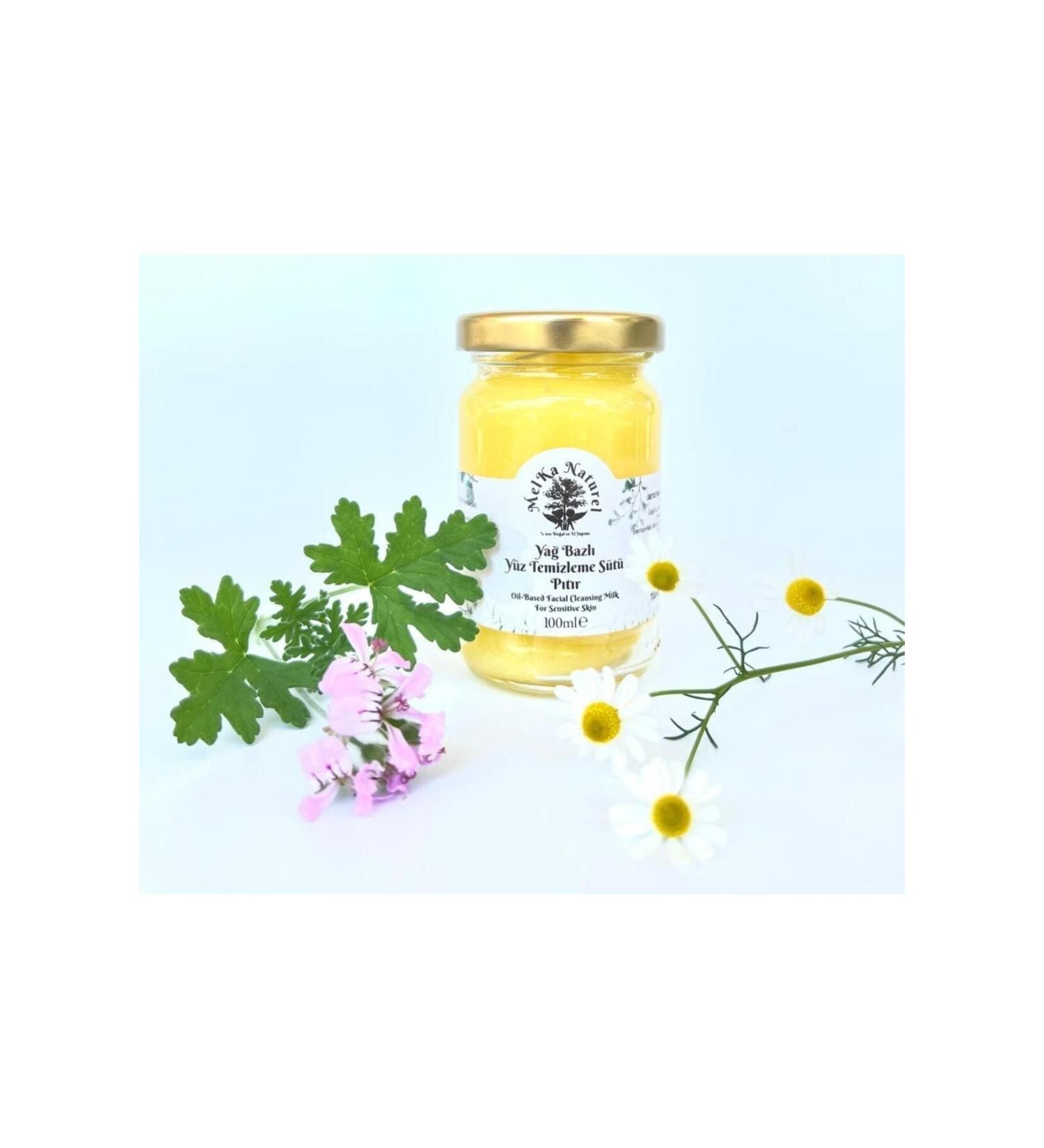 MelKa Natural Oil Based Facial Cleansing Milk - P t r