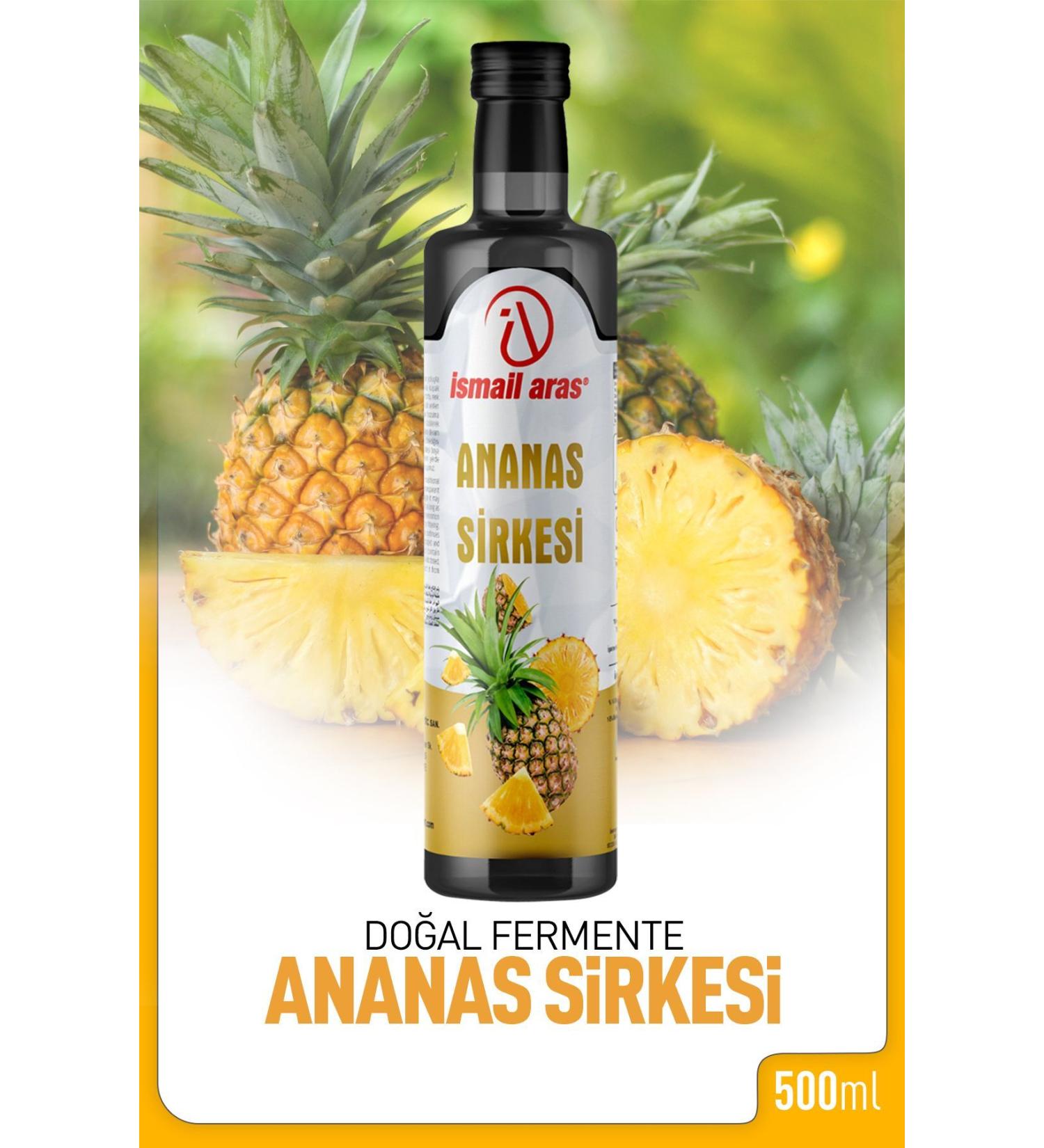 Ismail Aras Pineapple Vinegar 500 ml - Buy Online on GoSupps.com