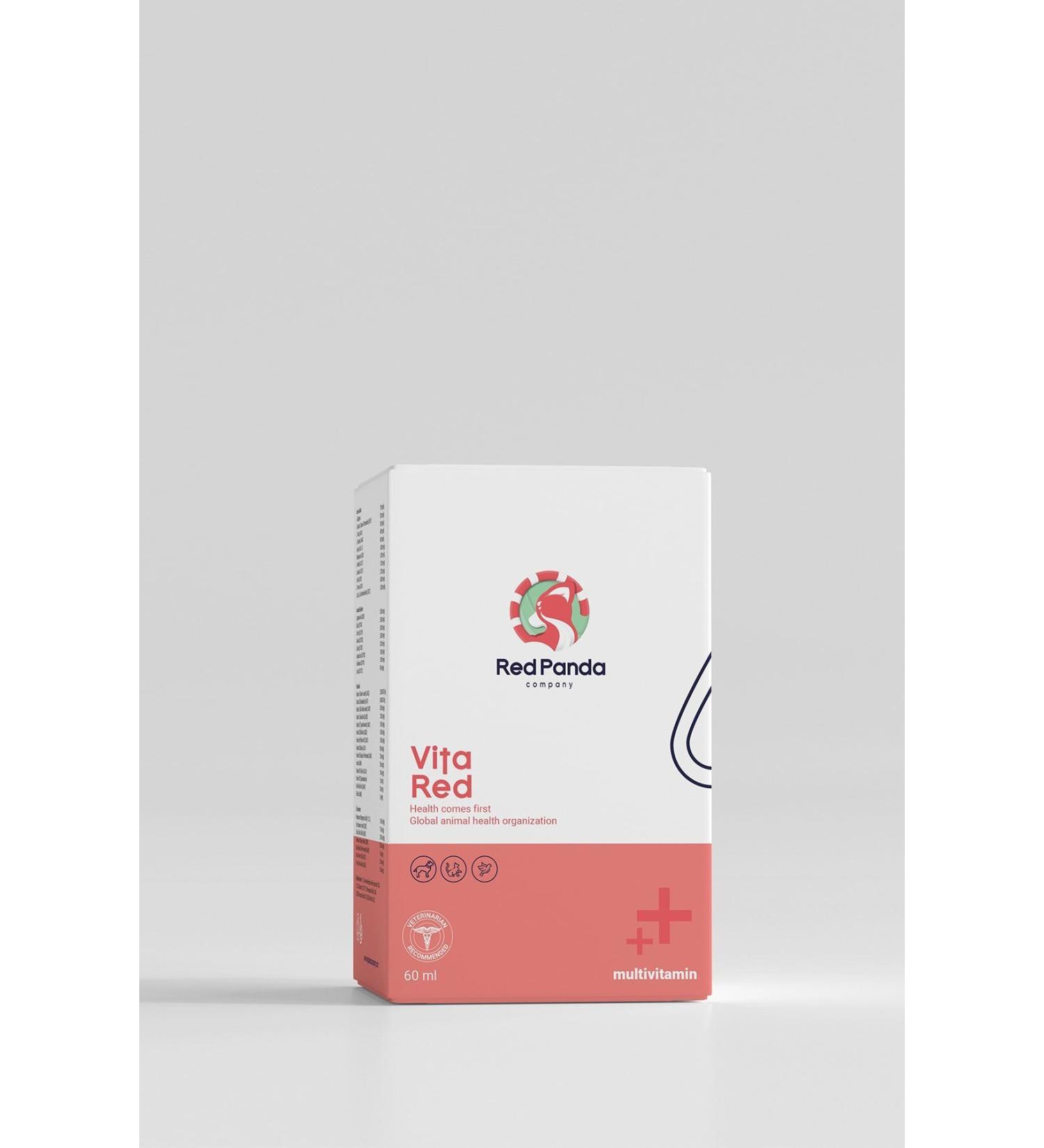Red Panda Vita Red Cat Dog Cage Birds Multivitamin And Amino Acid