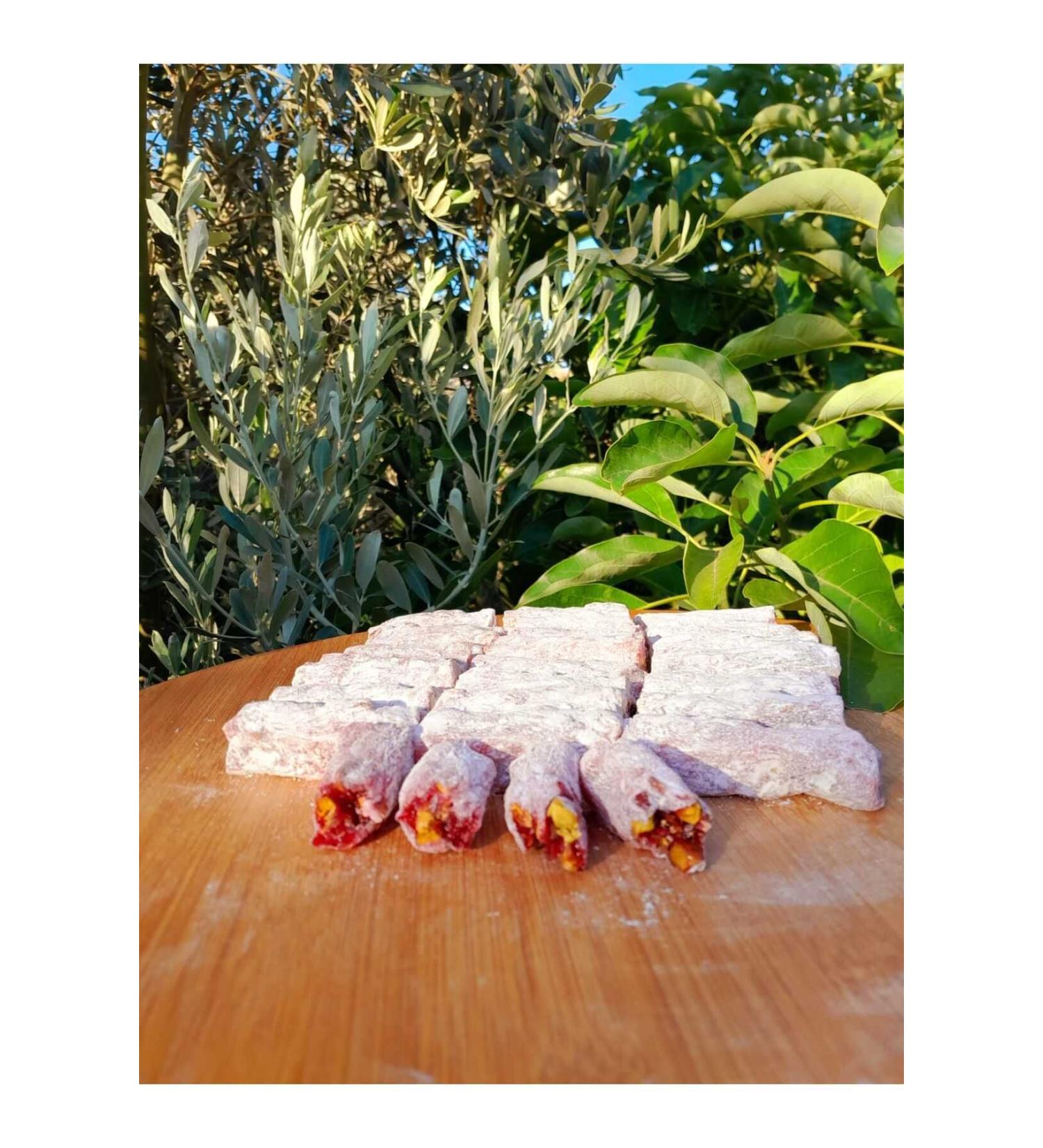 snmg da Pomegranate and Pistachio Turkish Delight 500 Grams