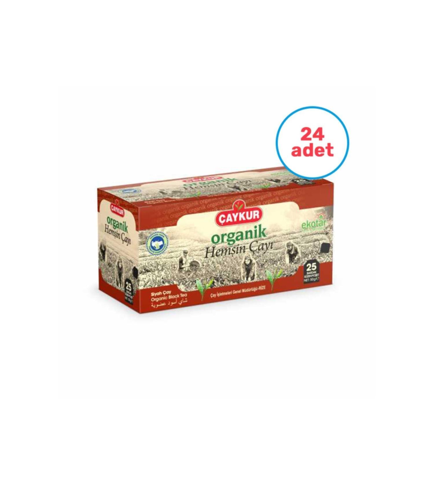 aykur 24 Organic Hem in Filtering Cup Tea Bags 25 Pieces