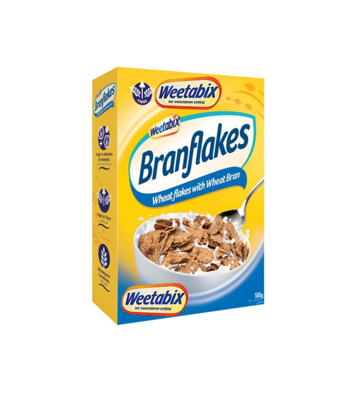 Weetabix Branflakes - Branflakes Whole Wheat Cereal 500 grams