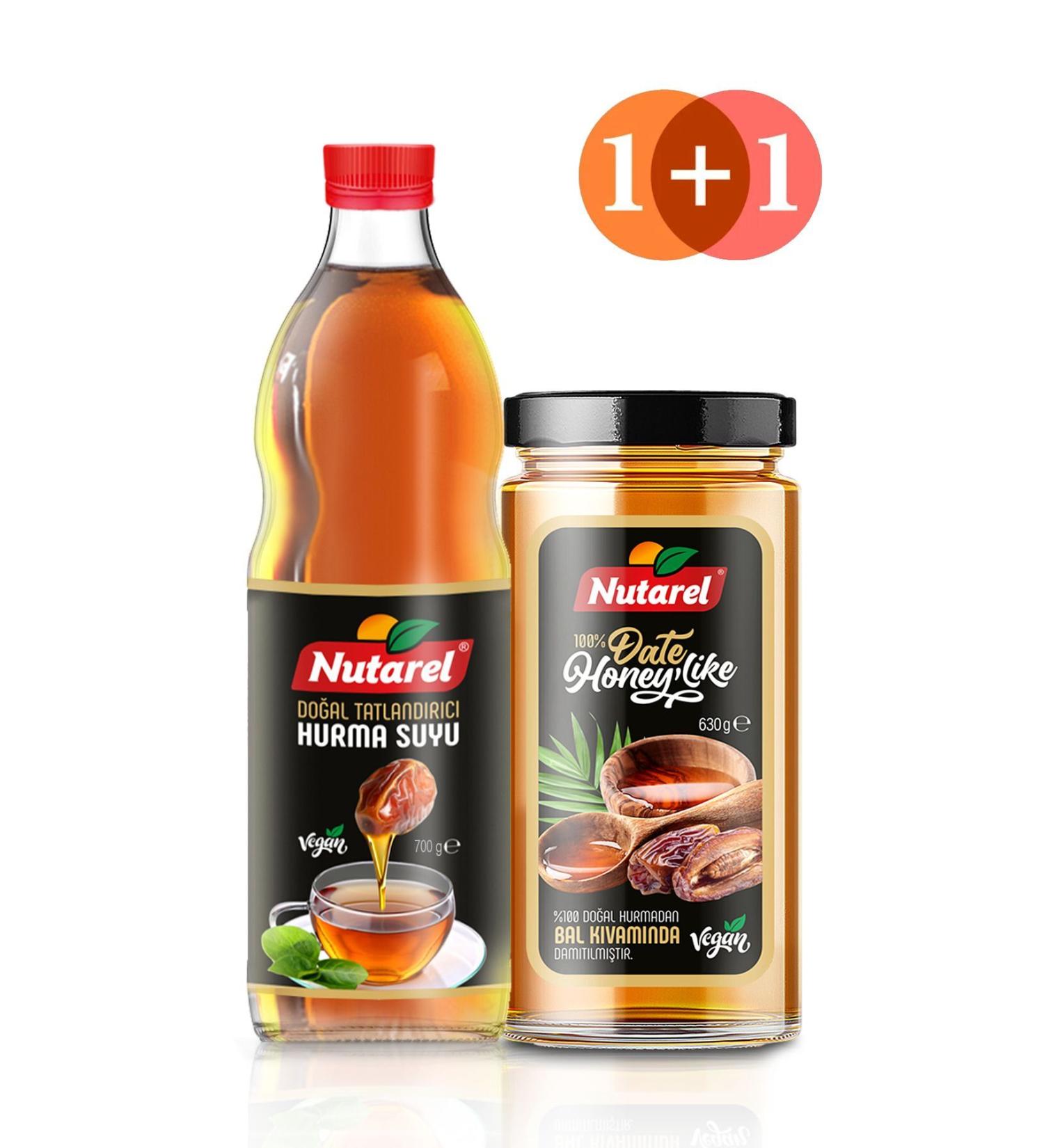 NUTAREL Date Honey (DATE HONEY CONSISTENCE) 630 Gr. - Date Juice (DATE SYRUP) 700 Gr. - Buy Online on GoSupps.com
