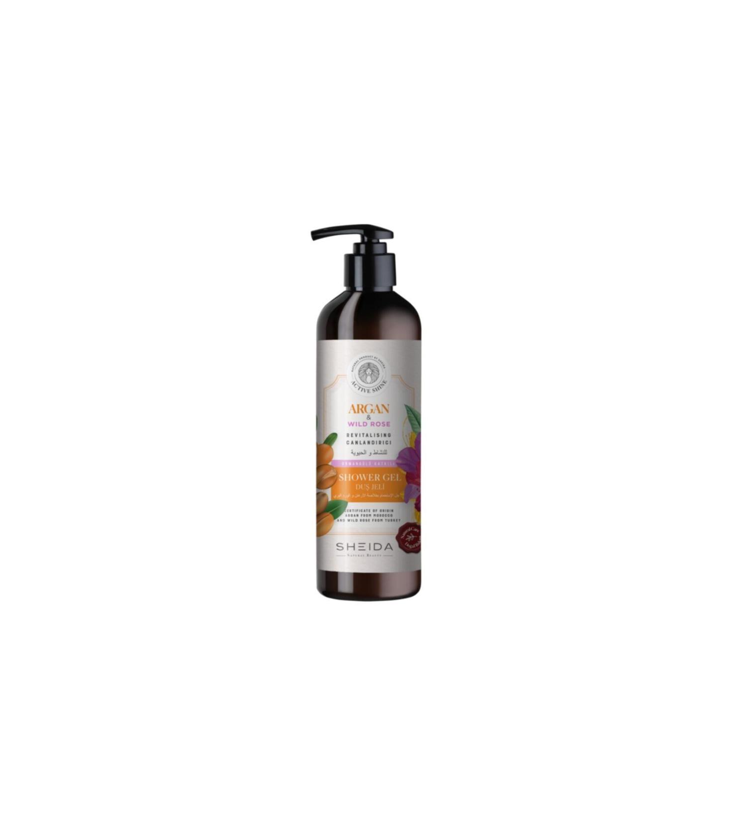 Sheida Active Shine Revitalizing Shower Gel (ARGAN EXTRACT)