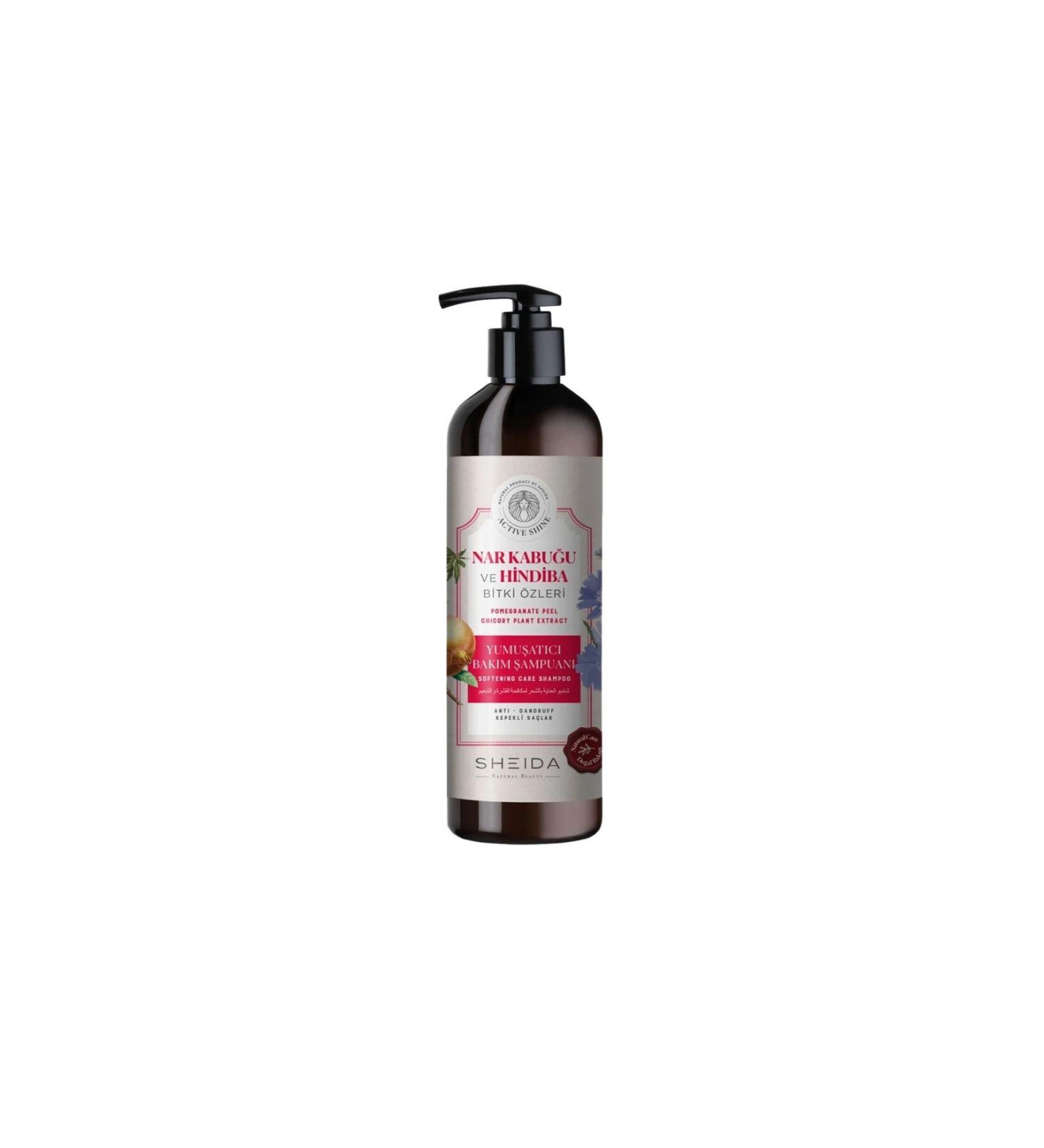 Sheida Active Shine Softening Care Shampoo (Pomegranate Peel Extract)
