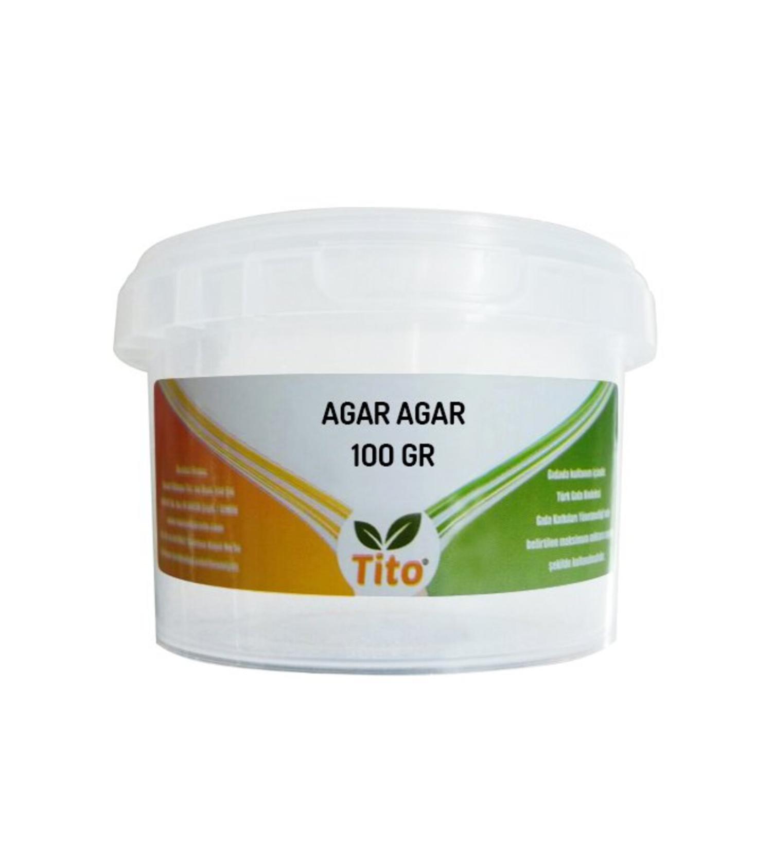 Tito Agar Agar E406 100 G