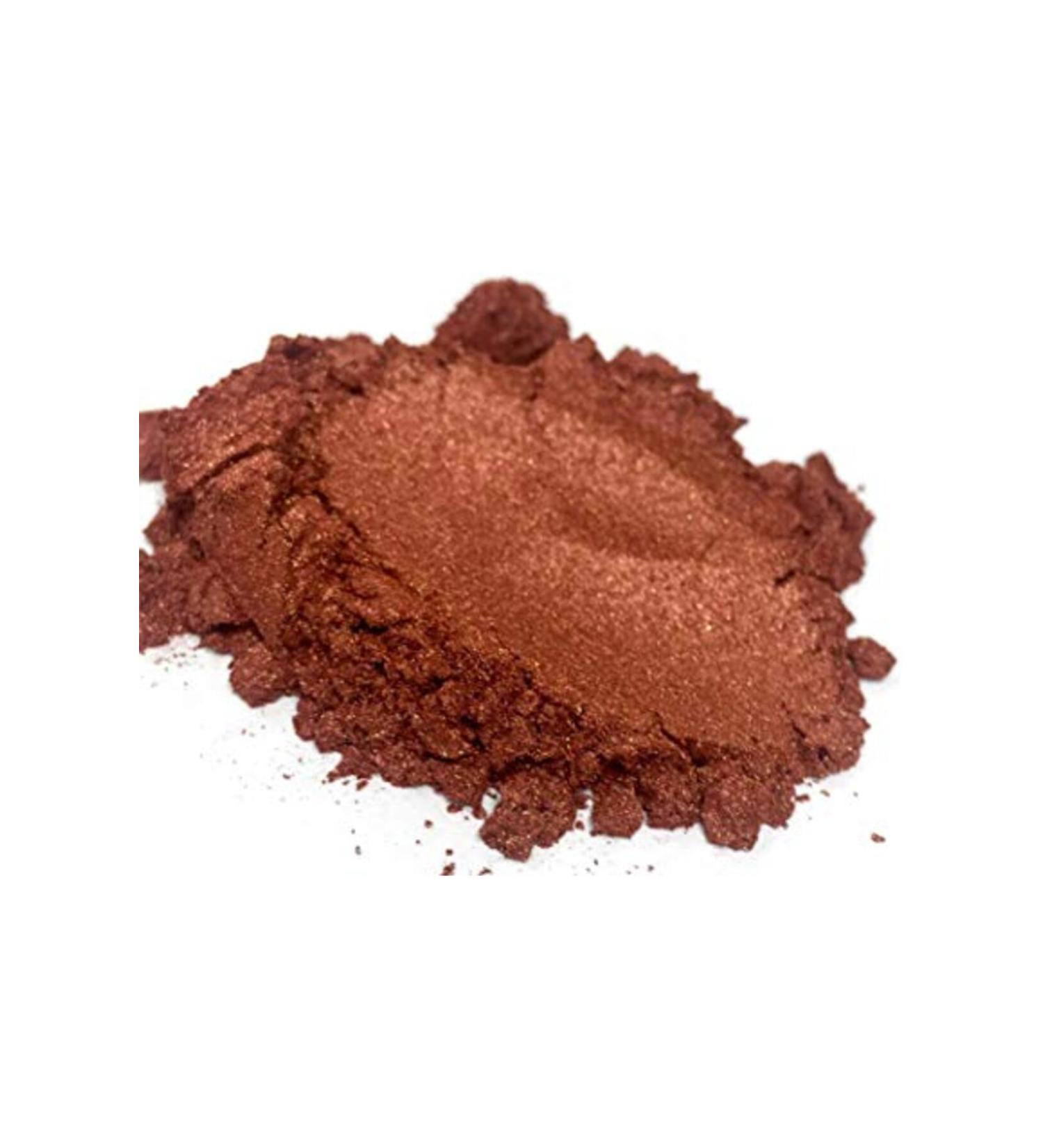 elito Red Copper Pearlescent Powder Mica Cosmetic Color 50 G