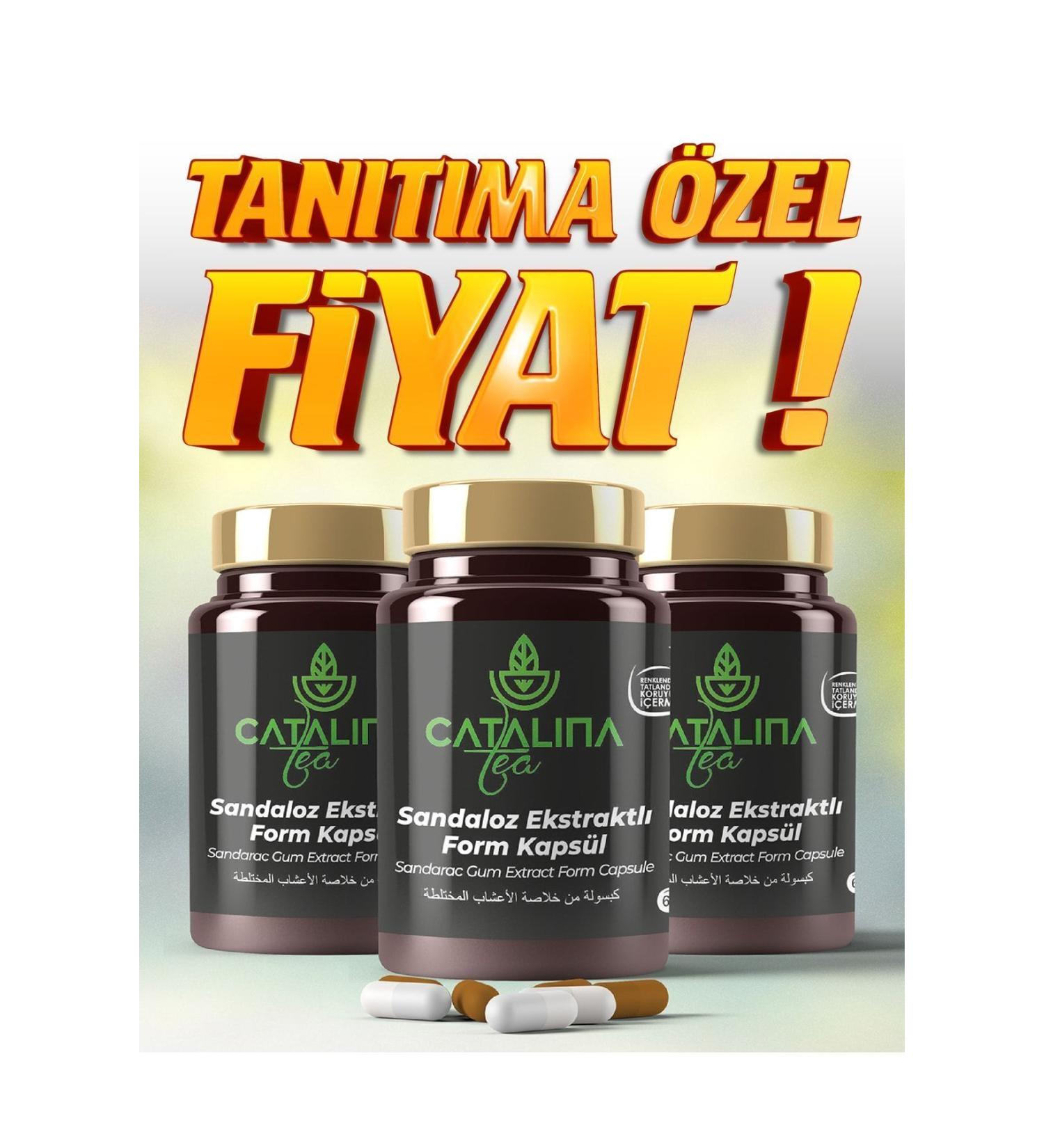 CATALINATEA Herbal Capsule Product 60 Pieces. - Buy Online on GoSupps.com