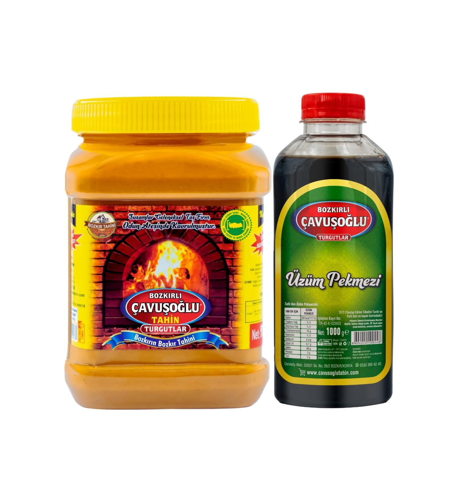 Bozk rl avu o lu Double Roasted Bran-Free Bozk r Tahini 930 gr avu o lu Grape Molasses 1000 gr - Buy Online on GoSupps.com