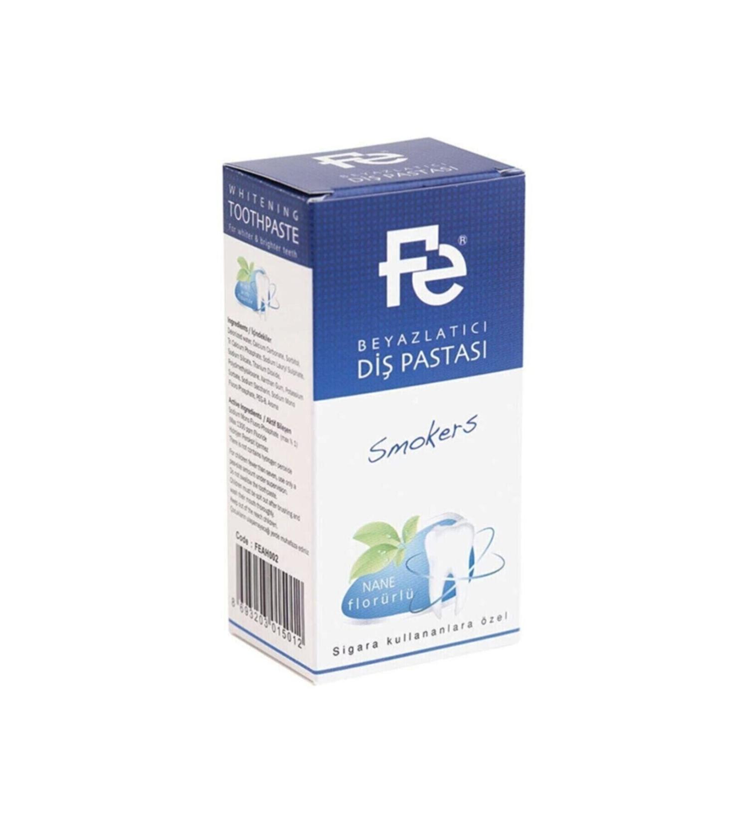 Fe Toothpaste Smokers Mint