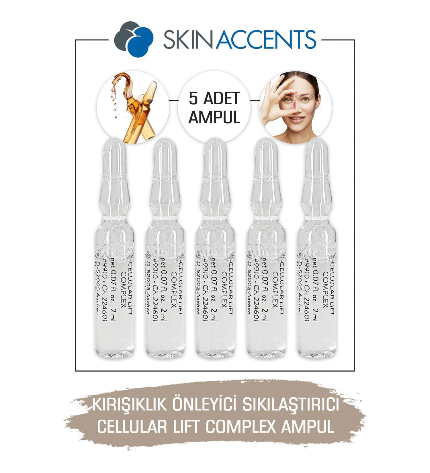 Skin Accents 5 Firming Ampoule Cellular Lift Skin Serum - Buy Online on GoSupps.com