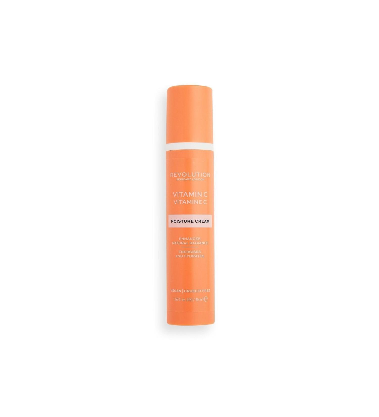 Revolution Vitamin C Moisture Cream Intensive Brightening Anti-Spot Face Cream 45ml - Buy Online on GoSupps.com