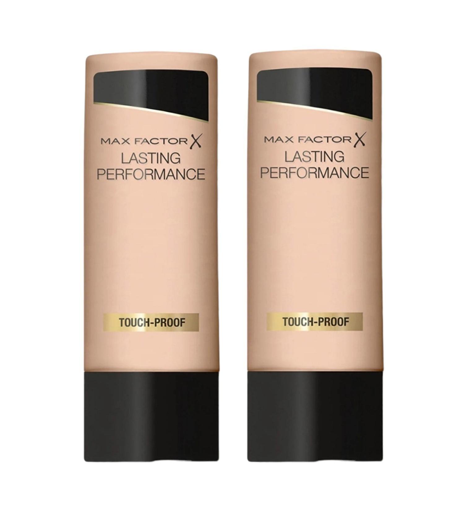 Max Factor Long-Lasting Liquid Foundation 2pcs 101 Number - Lasting Performance