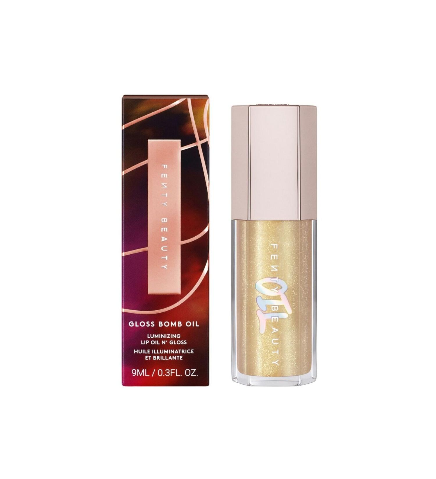 FENTY BEAUTY Gloss Bomb Oil Lip Oil Gloss Shiny Luminous Superfine Suga Pinkestcosmetics