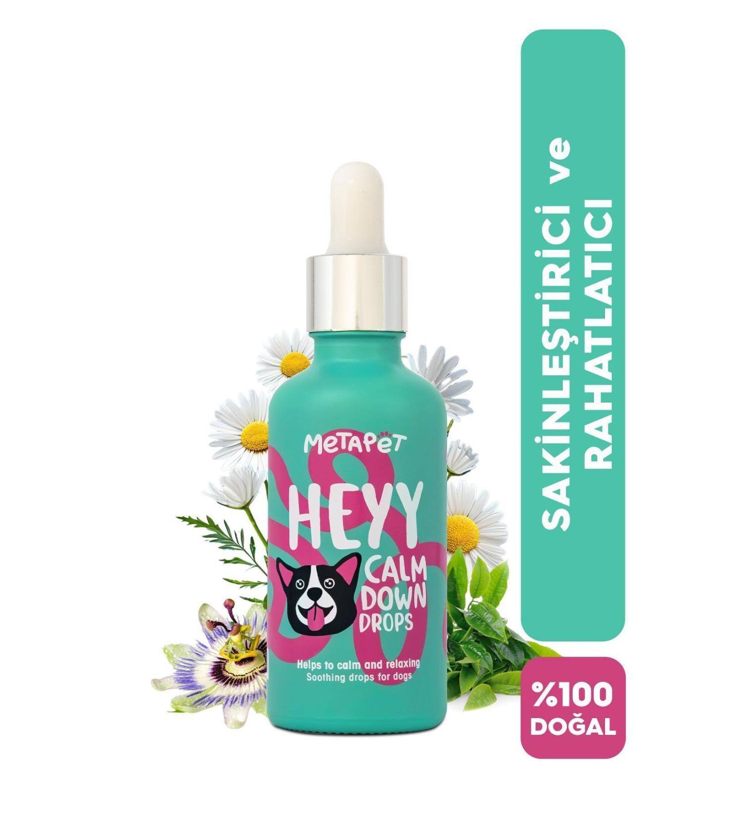 Metapet 0 Natural Calming Anti-Stress Reliever Drops for Dogs - Not a Medicine 50 ml - Buy Online on GoSupps.com