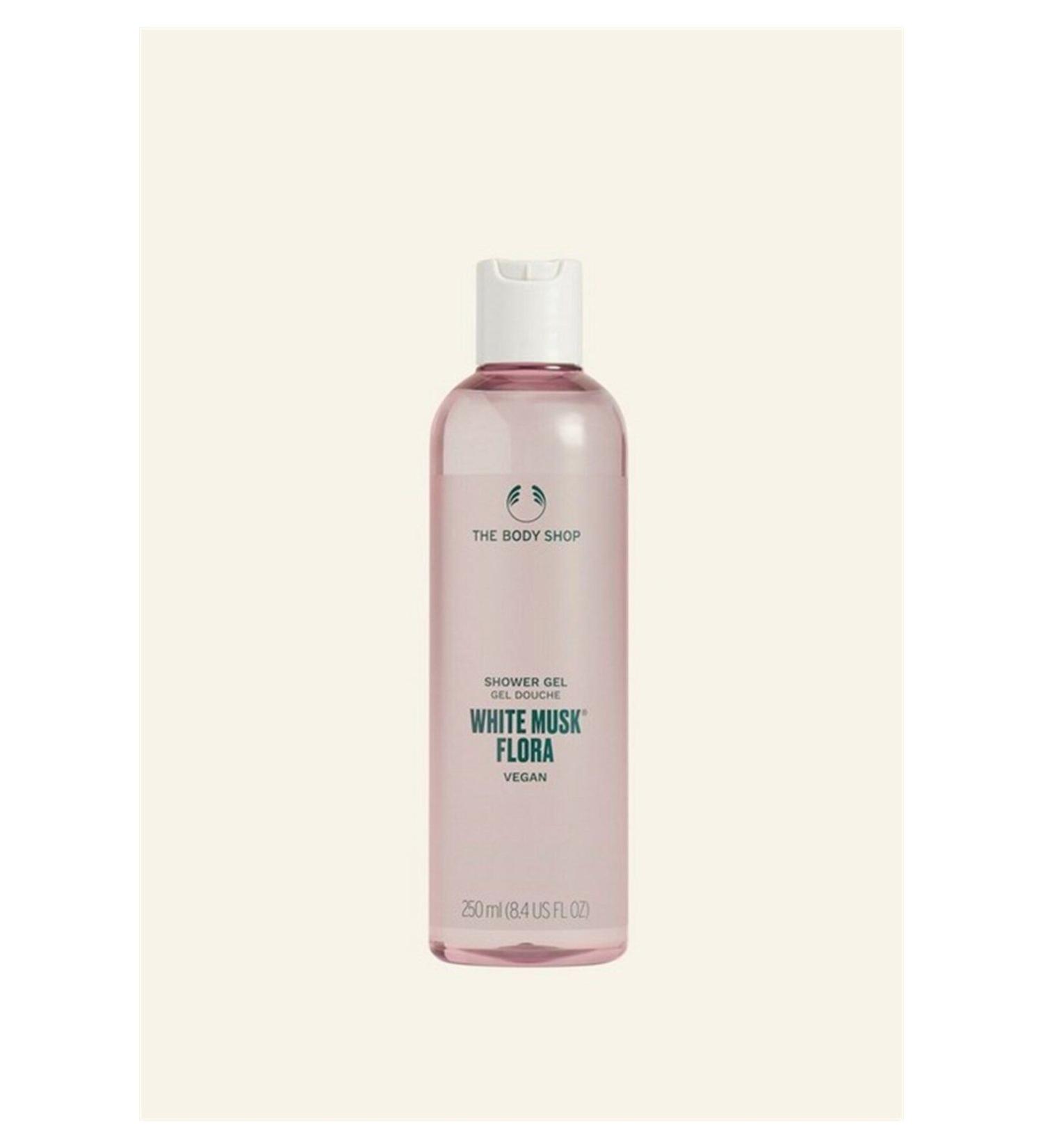 THE BODY SHOP White Musk Flora Shower Gel 250 ml - Buy Online on GoSupps.com