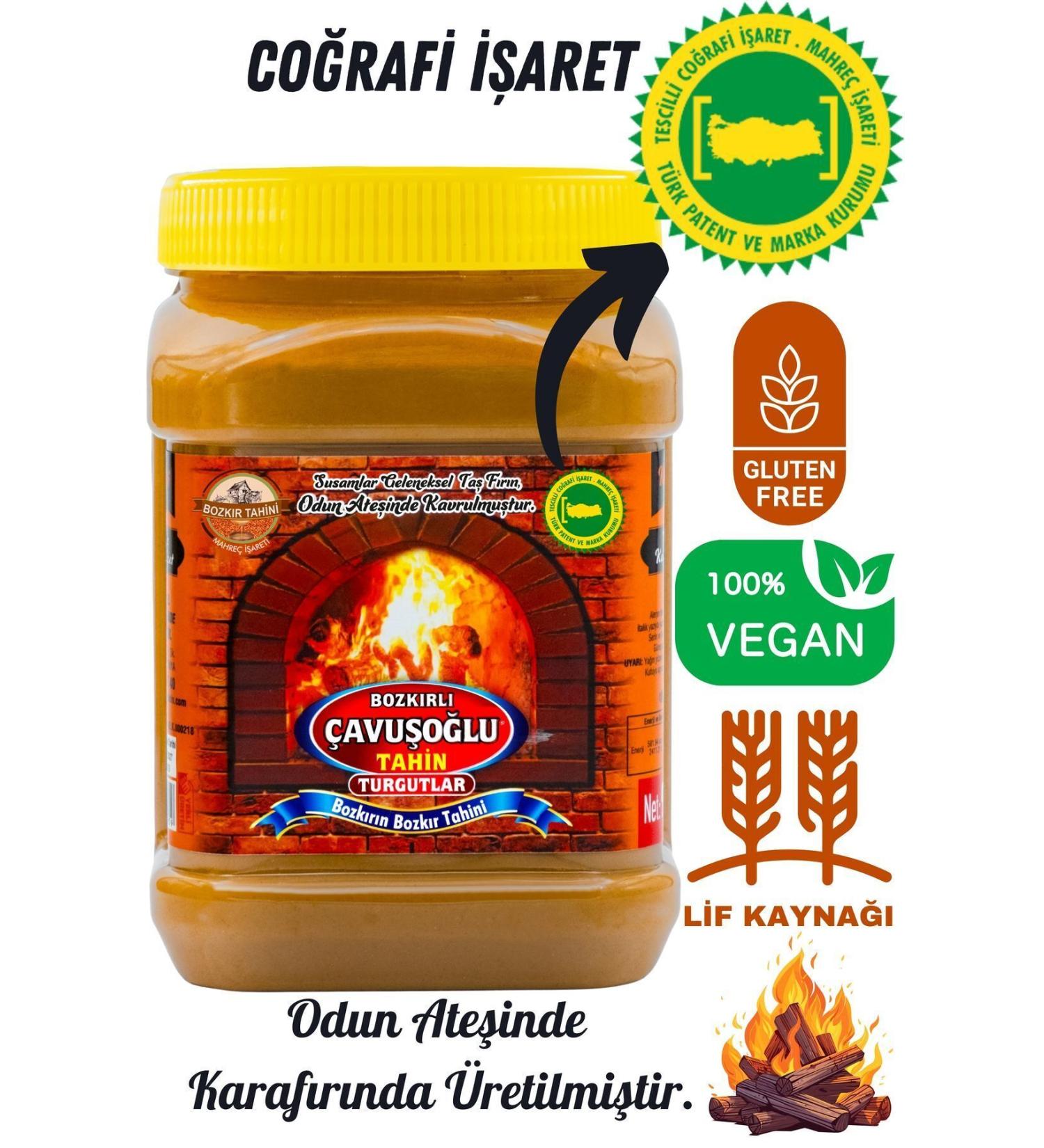 Bozk rl avu o lu Double Roasted Whole Wheat Bozk r Tahini 930 Gr - Buy Online on GoSupps.com