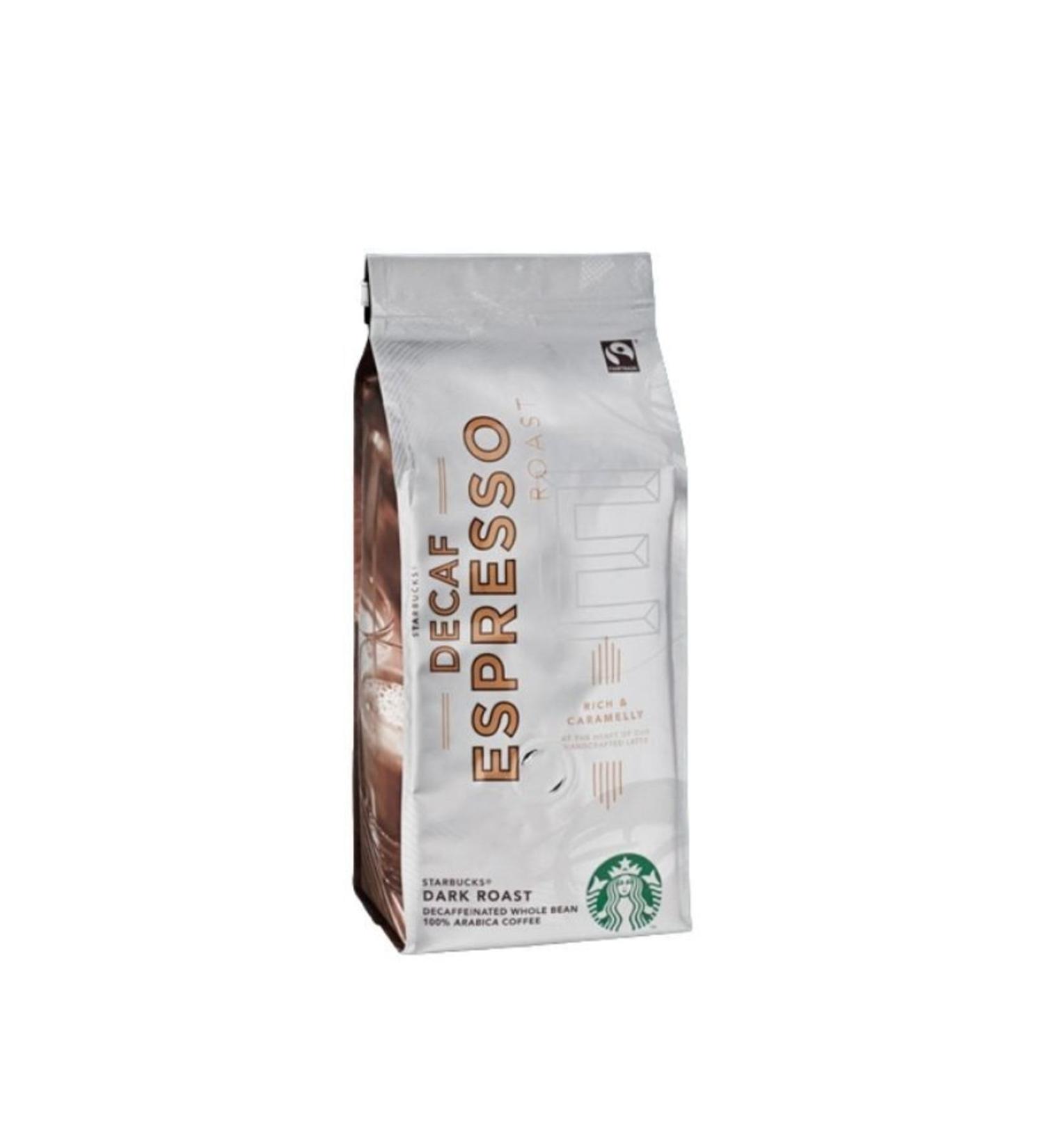 Starbucks Decaf Espresso Roast 0 Arabica Coffee Beans 250 Gr