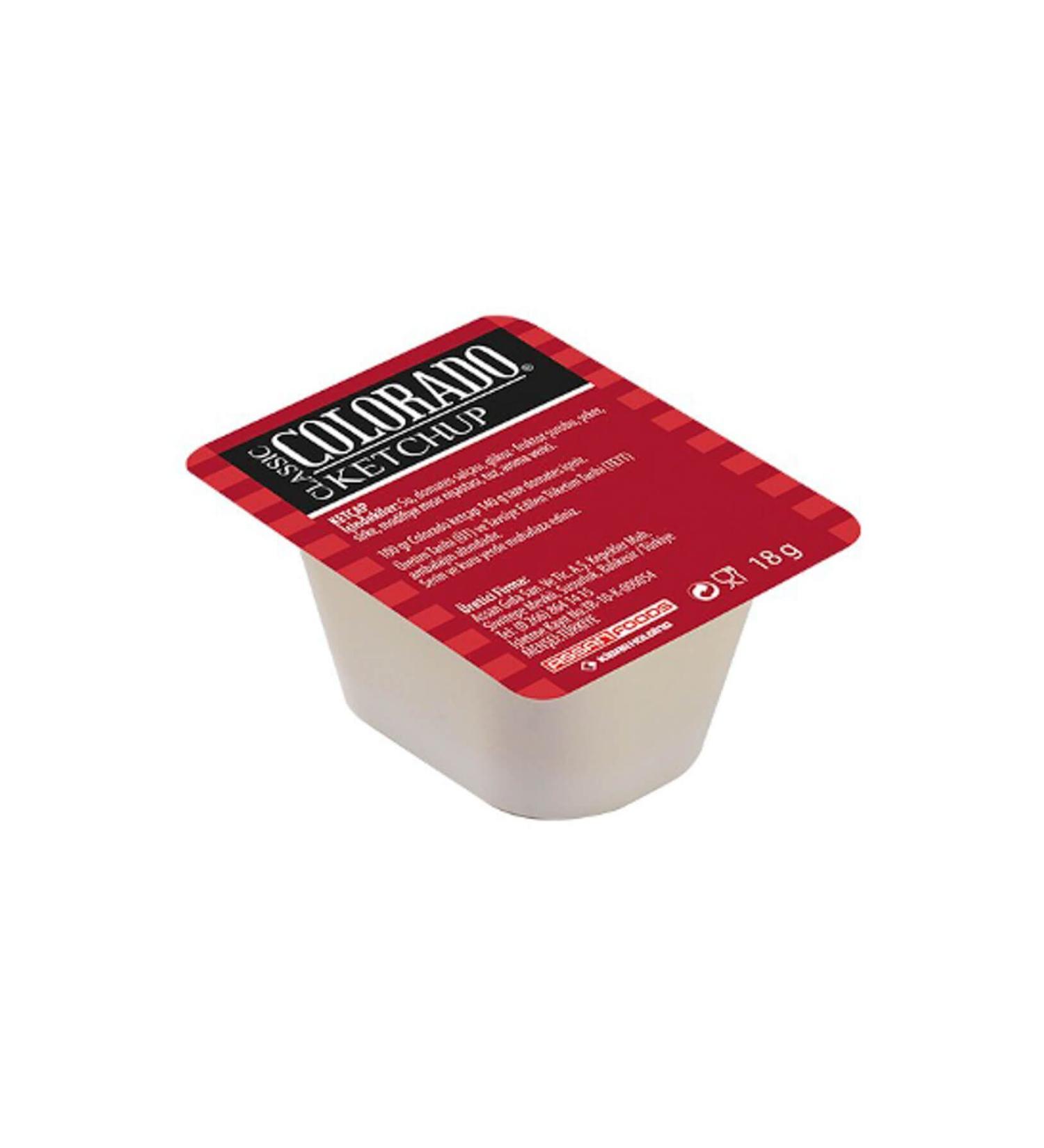 Colorado Tub Ketchup 18 Gr*150