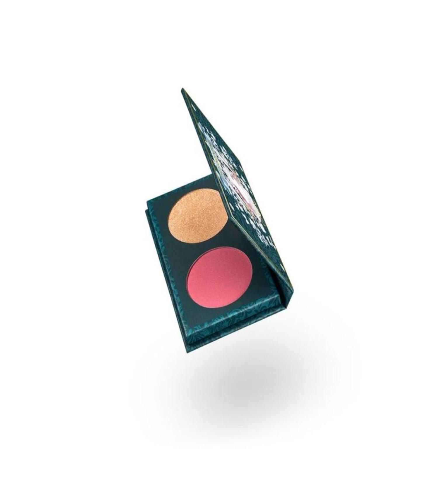 kiko milano BRIDGERTON BOUQUET BLUSH & HIGHLIGHTER DUO 02 Regal Rouge - Buy Online on GoSupps.com