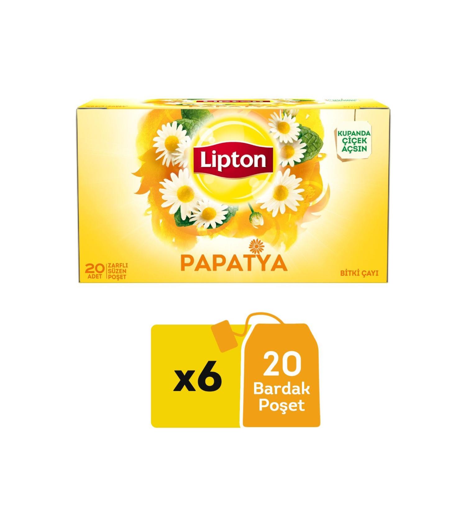 Lipton Chamomile Cup Tea Bag X 6 Pieces - Buy Online on GoSupps.com