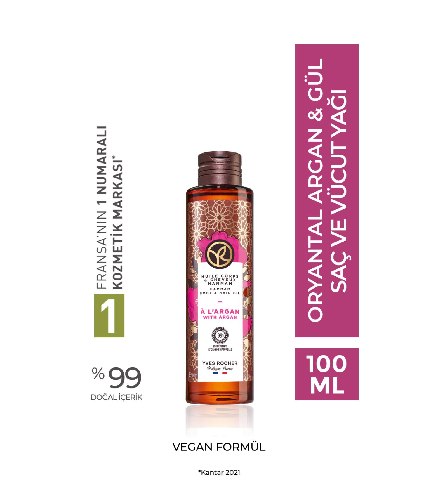 Yves Rocher Hair and Body Oil - Oriental Argan - 100ml-57960 - Buy Online on GoSupps.com