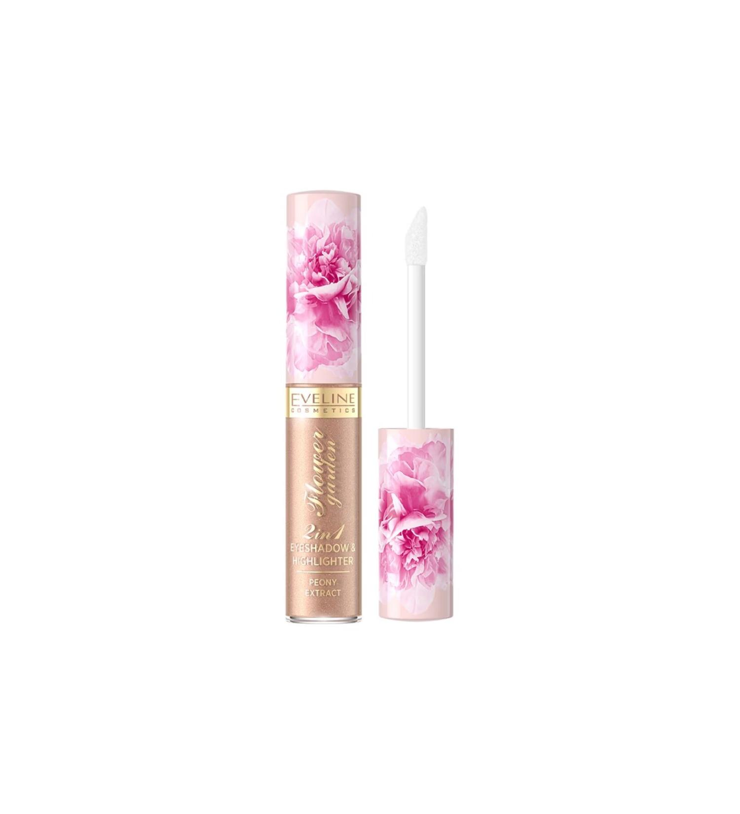 Eveline Cosmetics Flower Garden Eyeshadow & Highlighter 2 in 1 6.5 ml