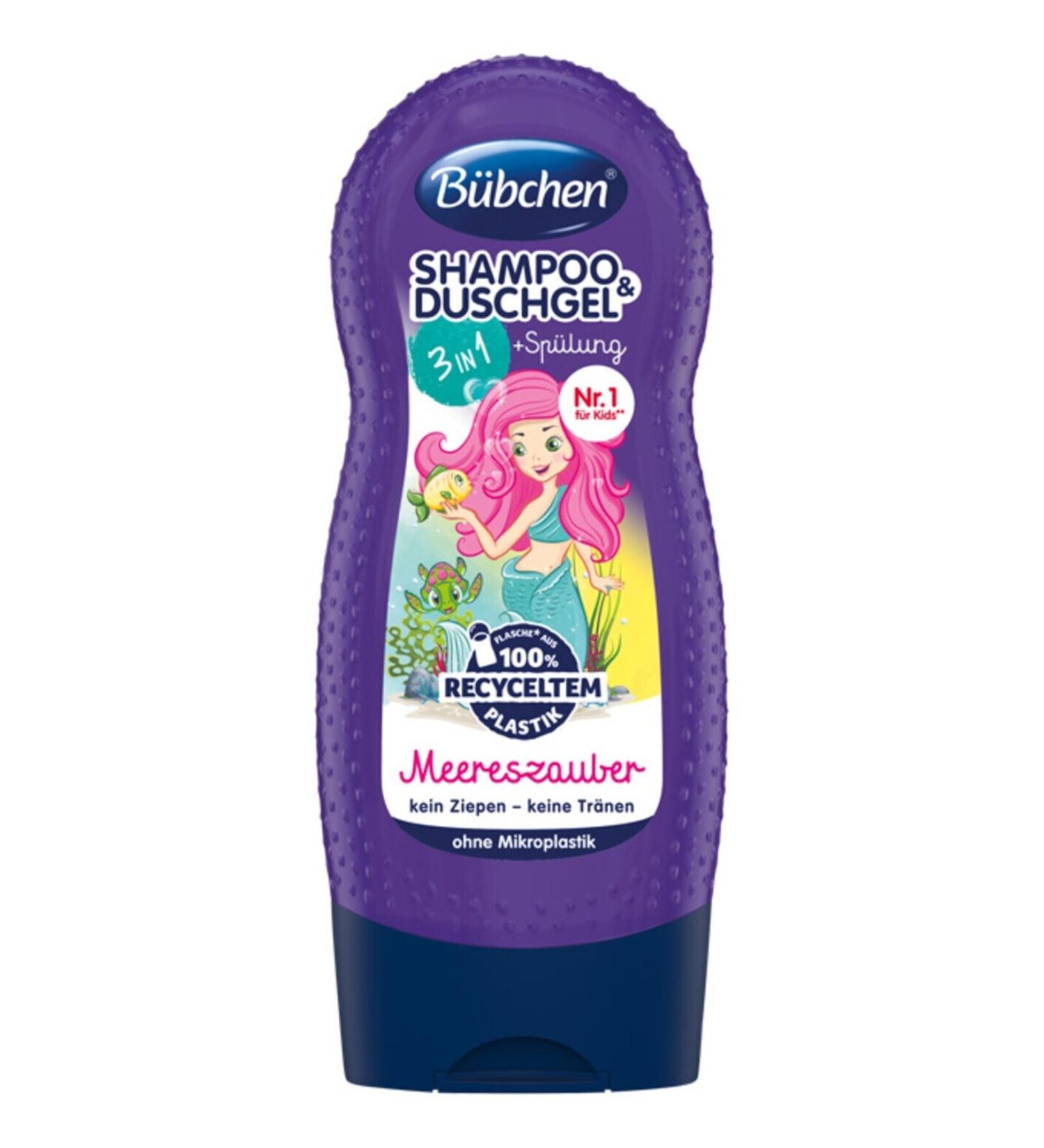 B bchen Children's Shampoo & Shower Gel 3 in 1 Meereszauber 230 ml