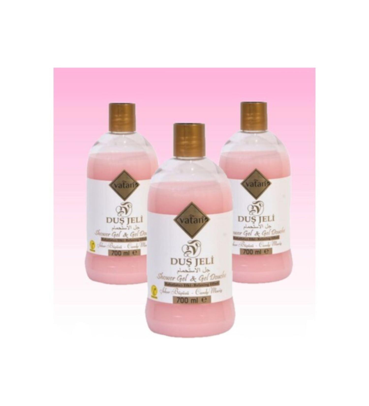 Vatan - Shower Gel Sugar Magic 3 Pieces 700 Ml.