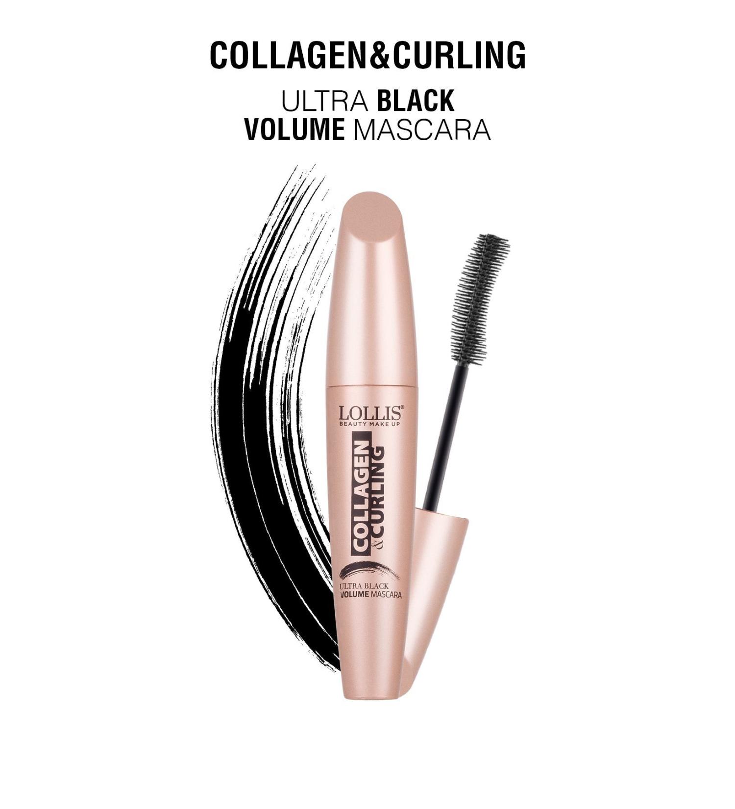 Lollis Collagen & Curling Effect Eyelash Nourishing Mascara - Buy Online on GoSupps.com