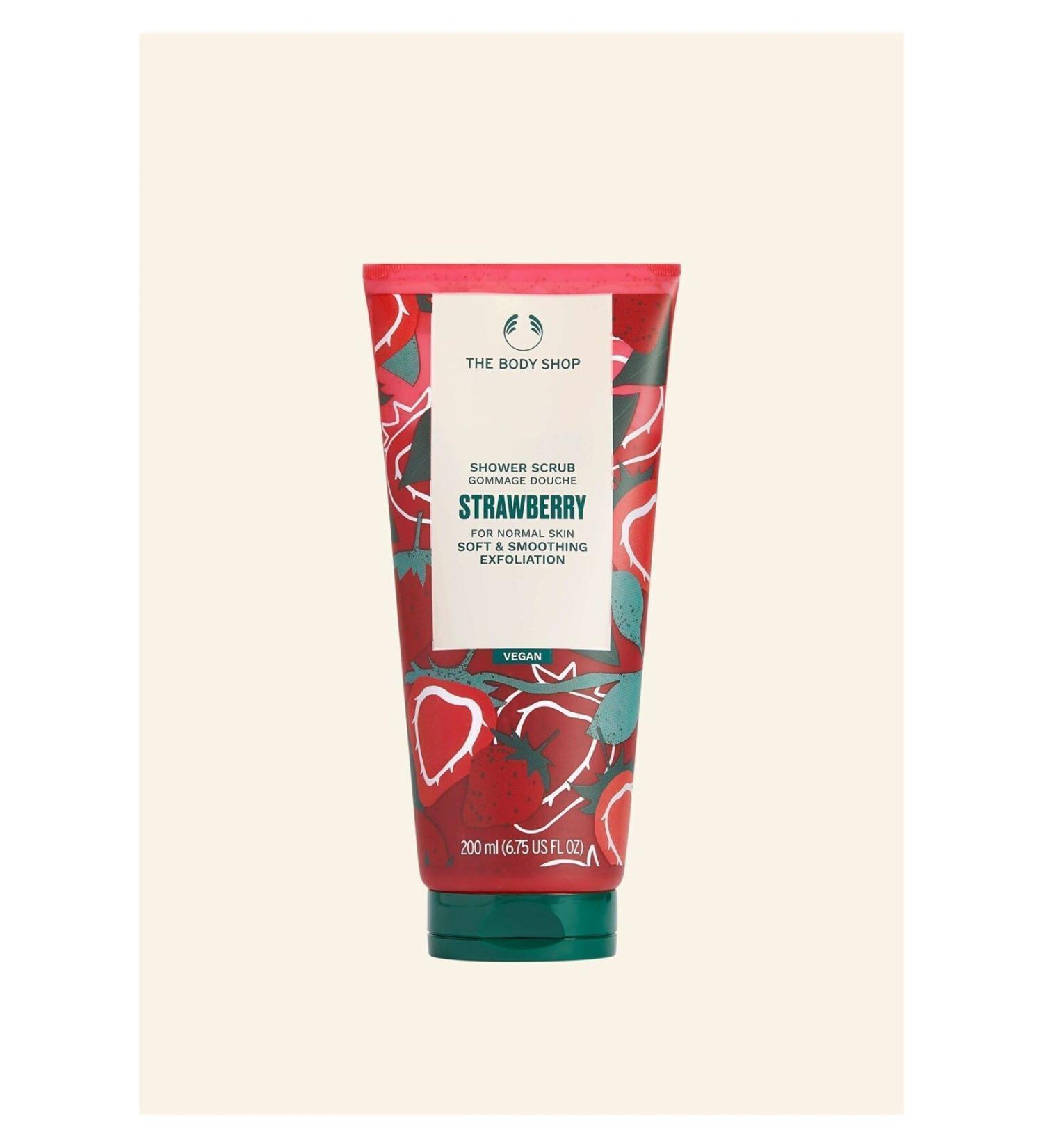 THE BODY SHOP Strawberry Body Peeling 200 ml - Buy Online on GoSupps.com