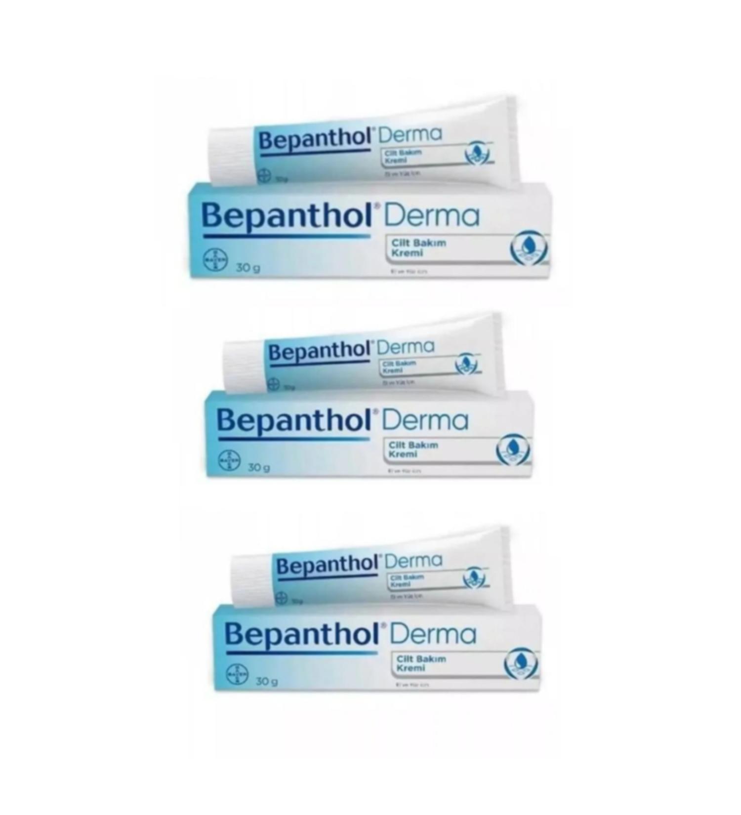 Bepanthol Derma Skin Care Cream 30 Gr 3 Pieces