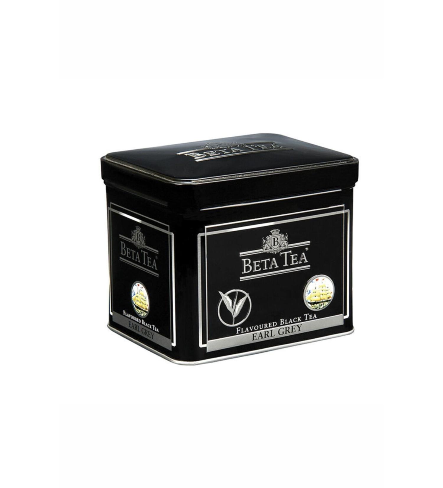 Beta Tea Earl Grey Bergamot Flavored Black Tea Tin 2 X 500 G