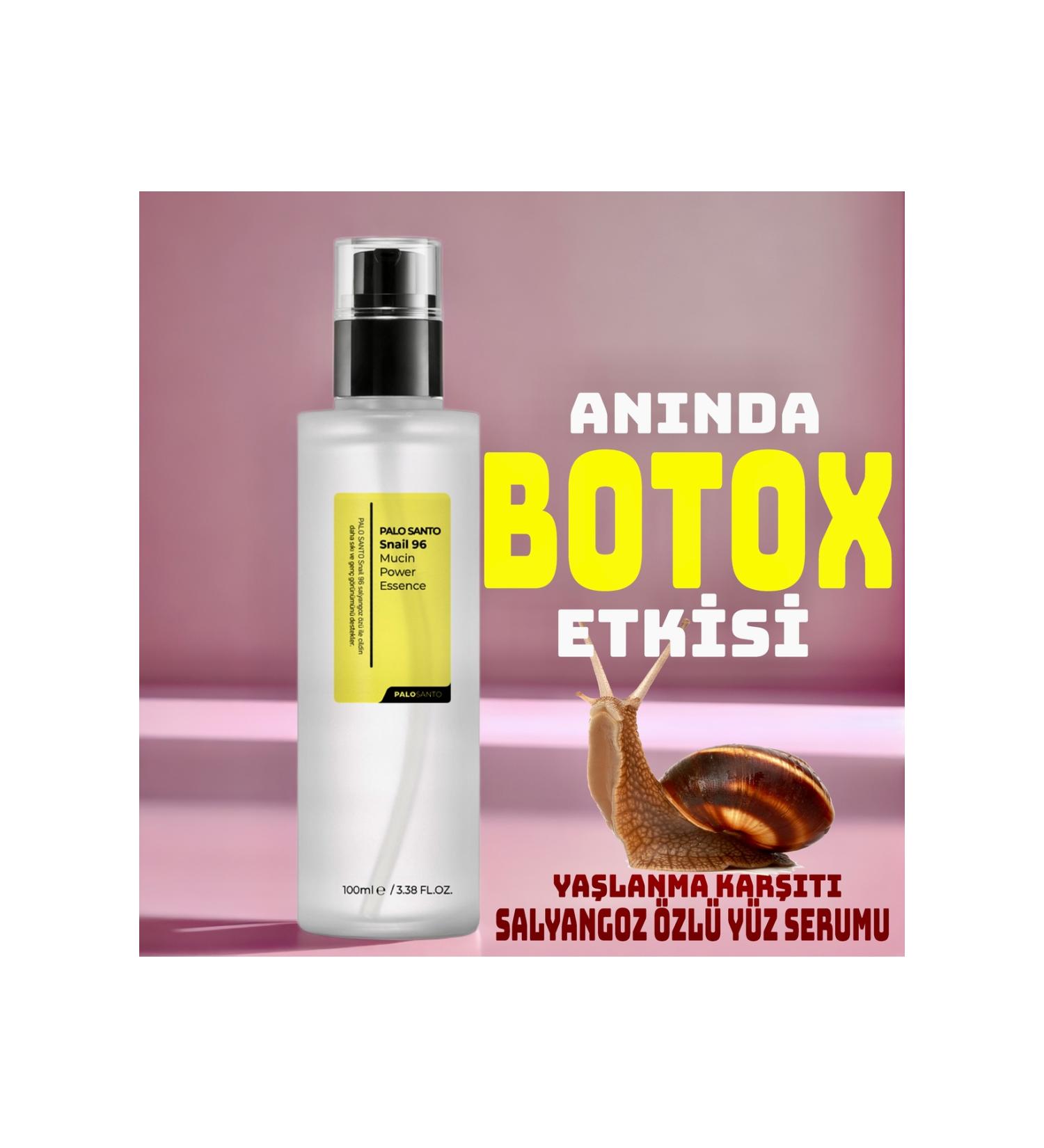 Palo Santo Botox Effective Pore Tightening Anti-Aging Snail Extract Korean Serum - Buy Online on GoSupps.com