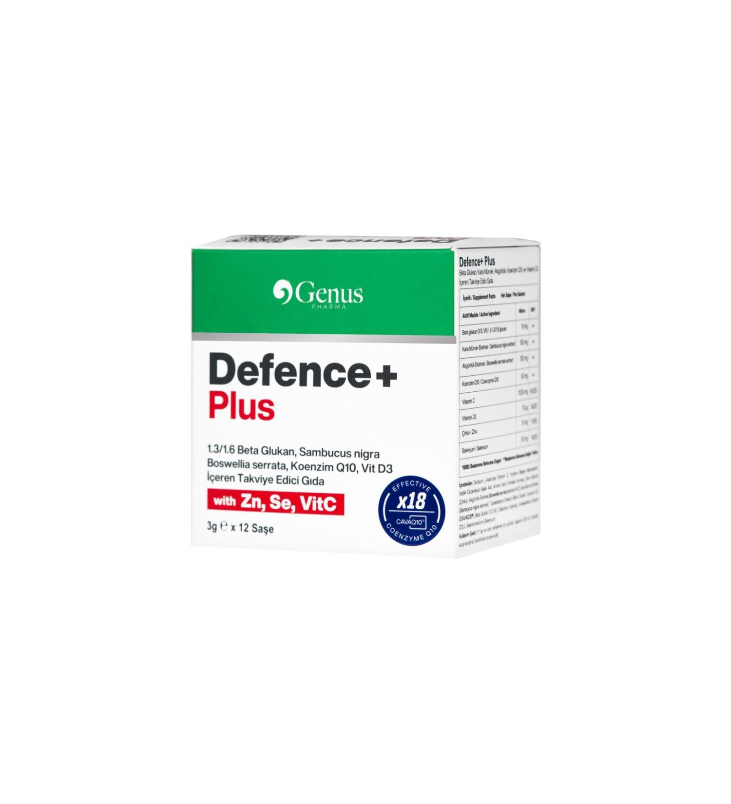 Genus PHARMA Defense+ Plus Food Supplement - Buy Online on GoSupps.com