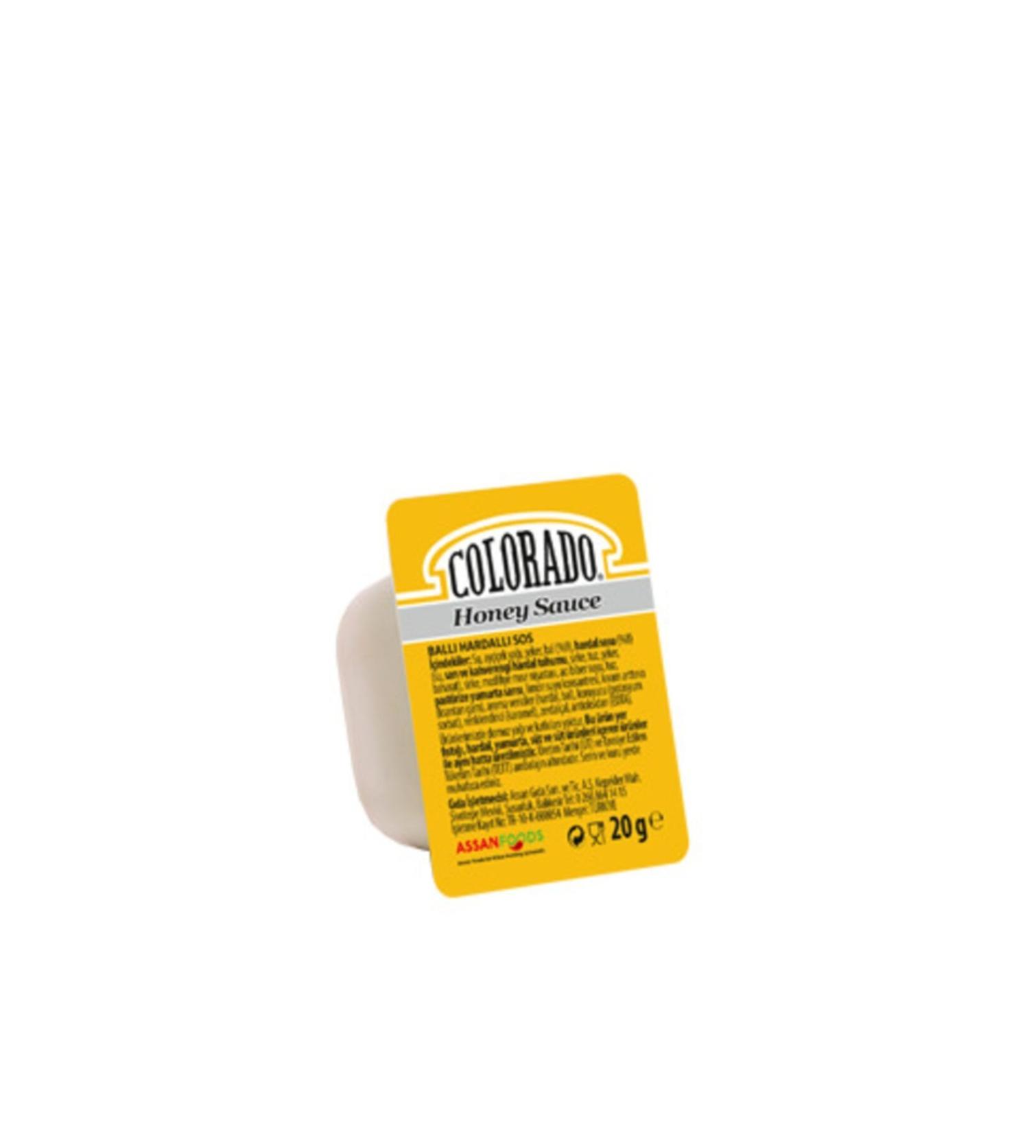 Colorado Tub Honey Mustard Sauce 120 X 20 gr