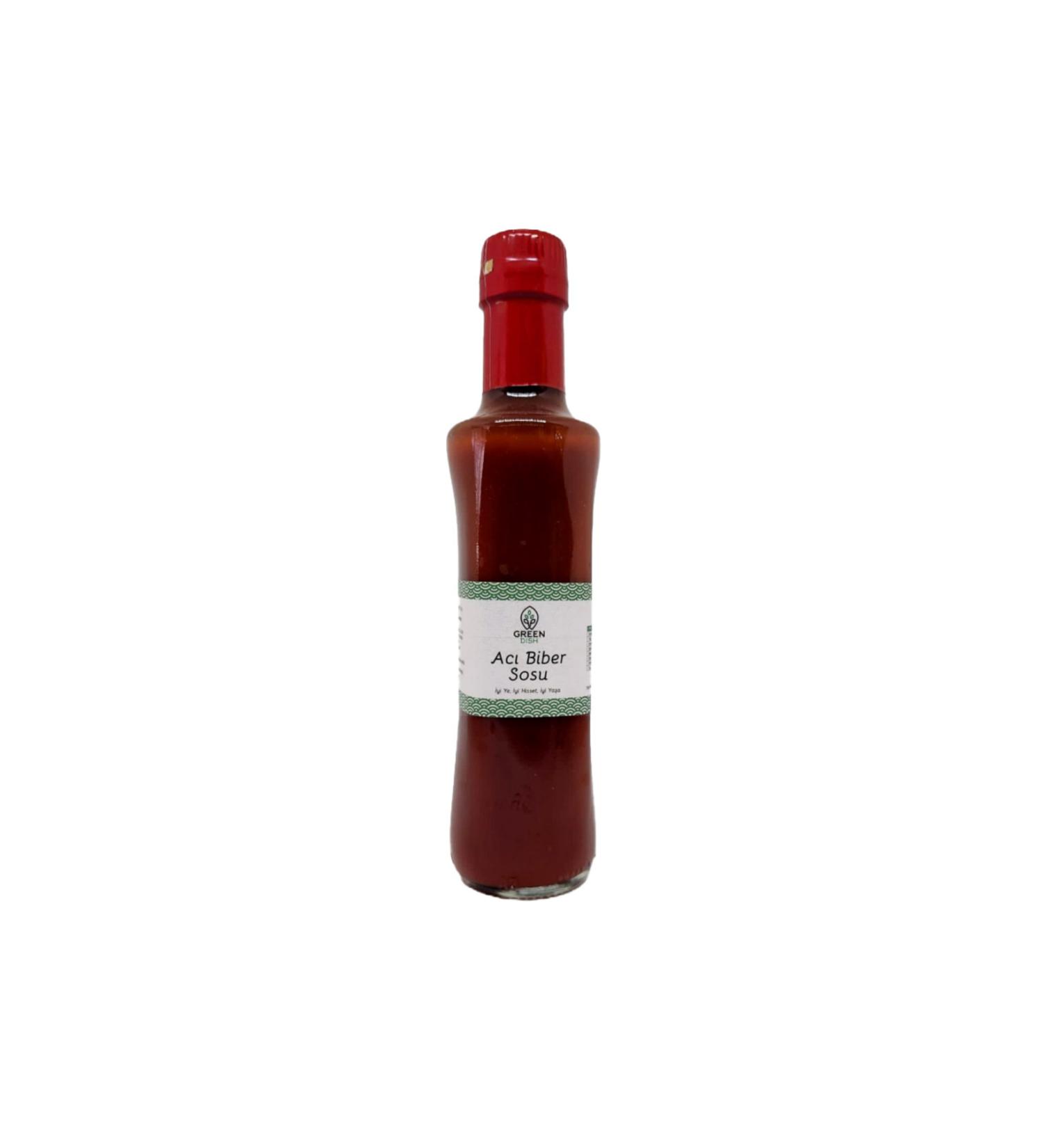 GREENDISH Hot Pepper Sauce 250cc