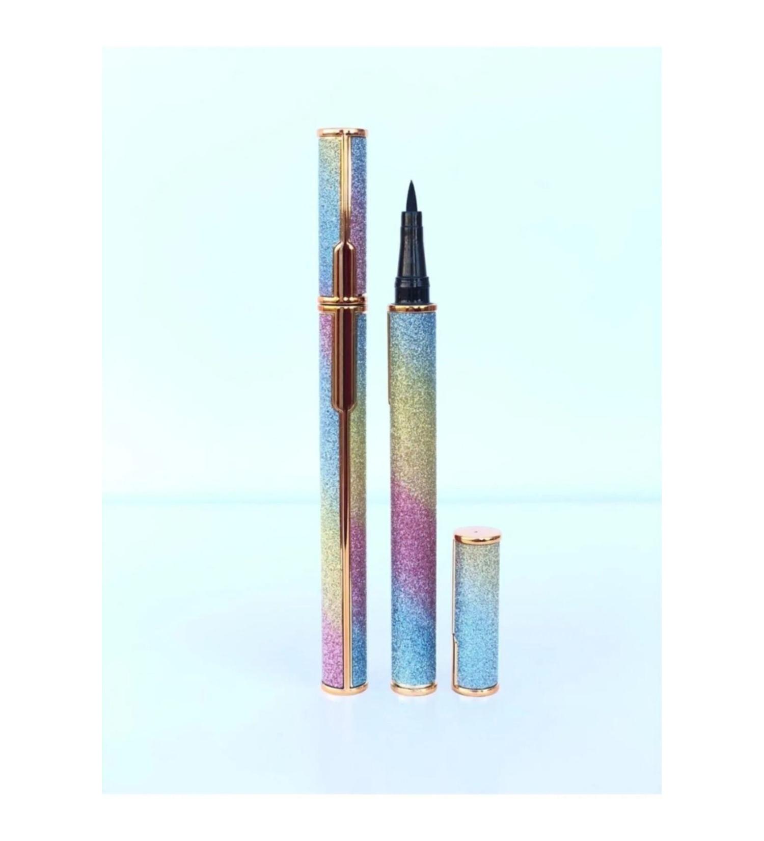 Rose Crystal Model Glitter Star Pencil Liquid Eyeliner