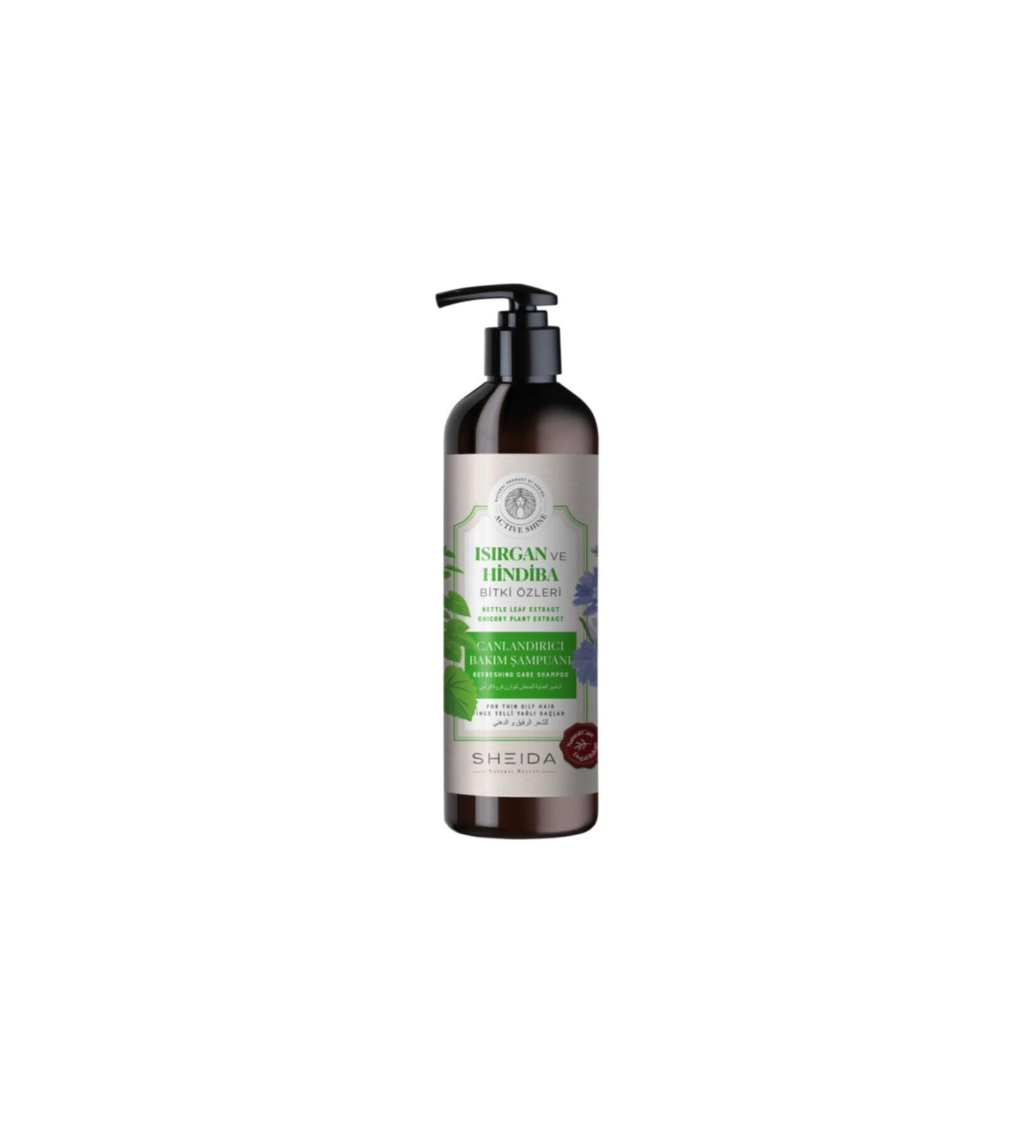 Sheida Active Shine Revitalizing Care Shampoo (with Nettle Extract)