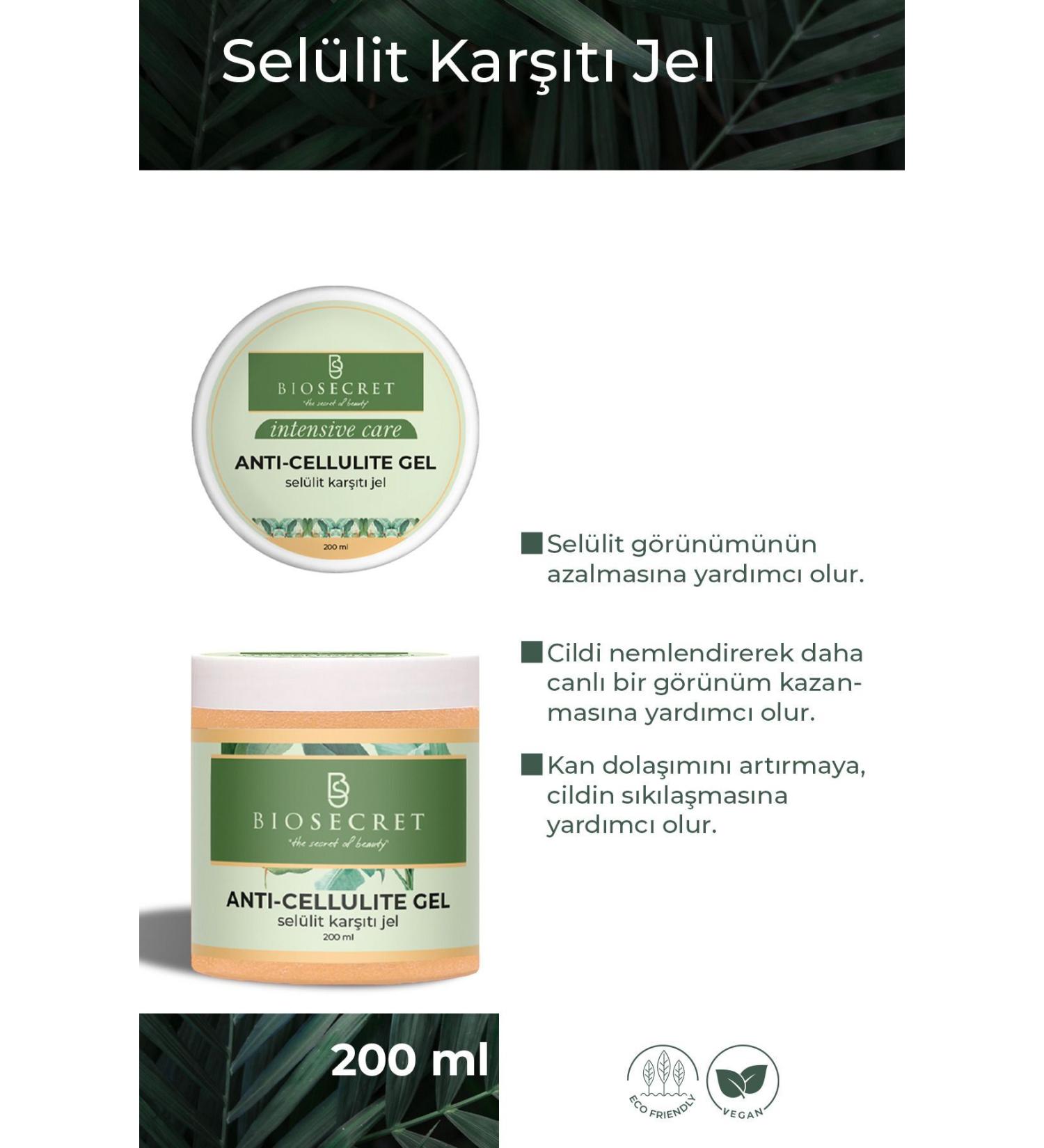 Biosecret Anti-Cellulite Firming and Stretch Mark Removal Gel 200ml Bio115 - Buy Online on GoSupps.com