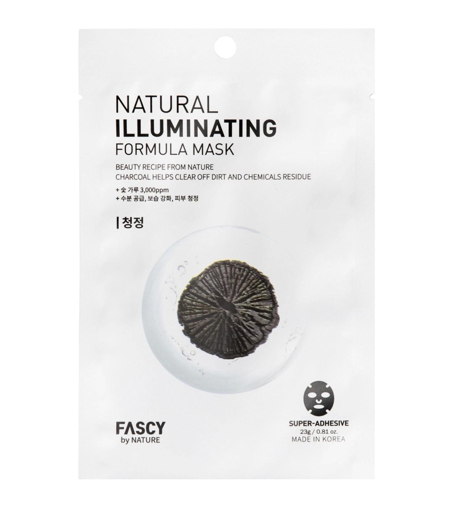 FASCY Natural Charcoal Brightening Mask - Buy Online on GoSupps.com