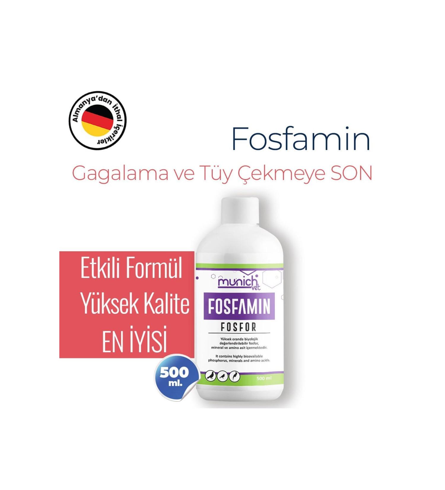 Munich Vet Phospamine Pecking and Feather Pulling 500 ml