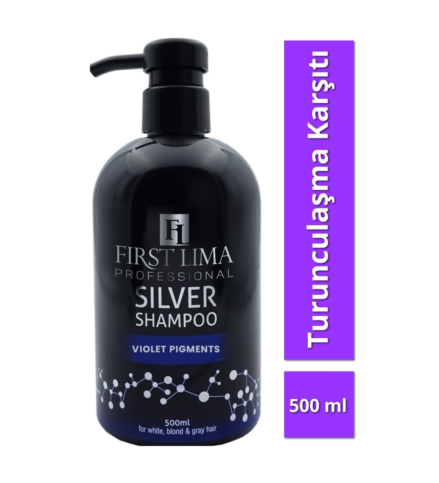 First Lima Professional Anti-Orange Purple Shampoo 500ml - Buy Online on GoSupps.com