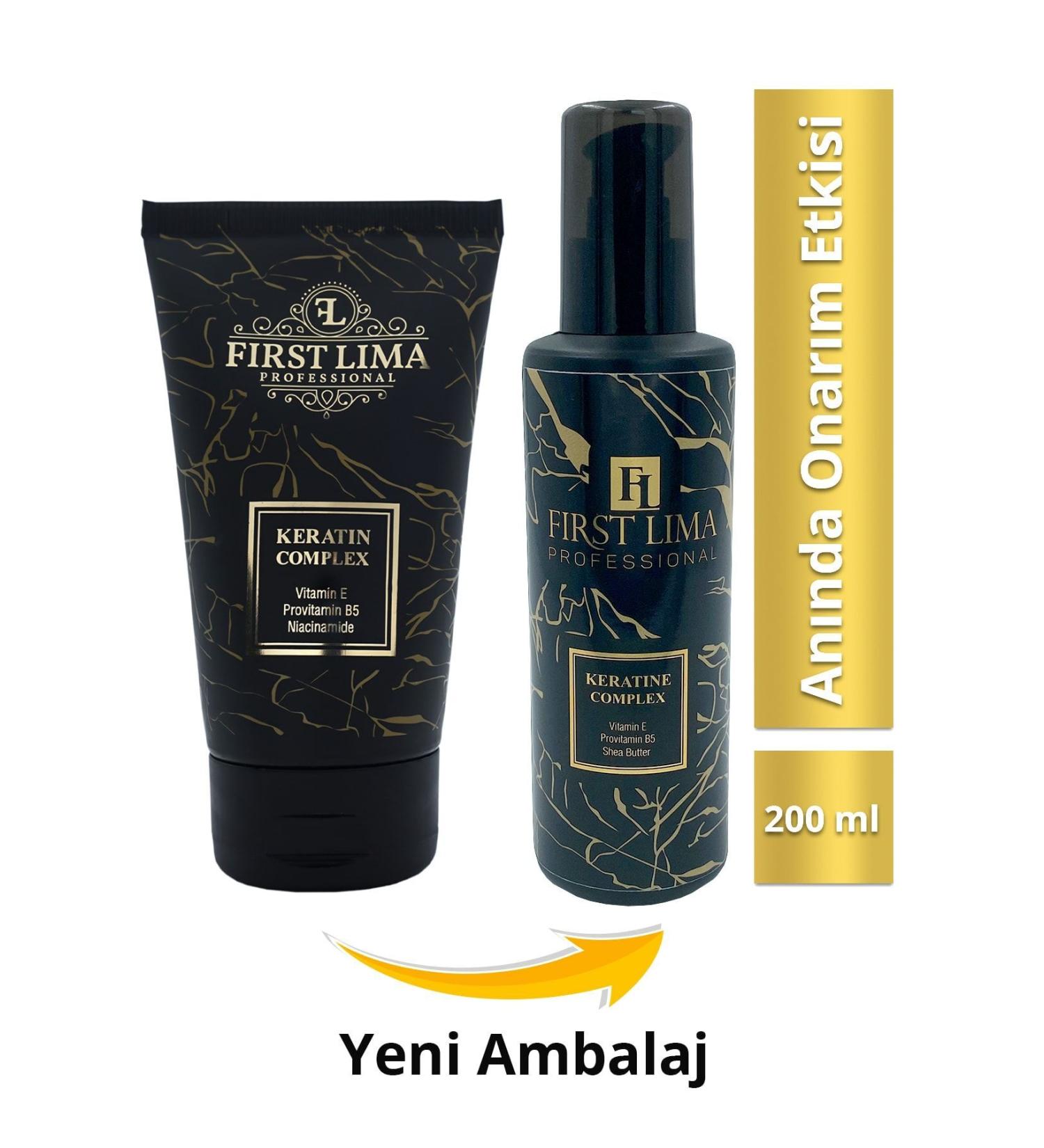 First Lima Professional Keratin Care Cream Provides Fast and Effective Repair for Damaged Split and Breaking Hair - Buy Online on GoSupps.com