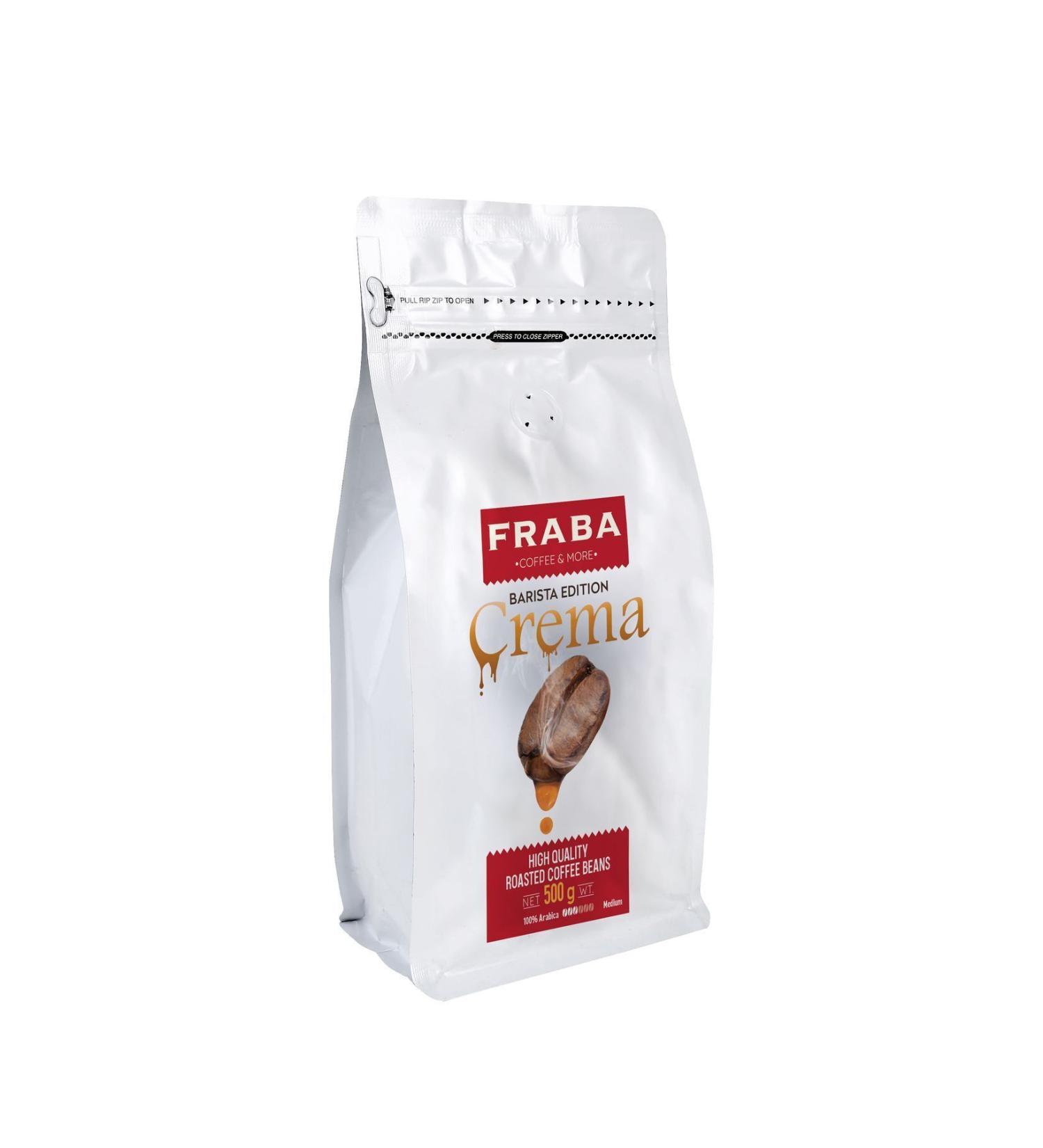 Fraba Caff Crema Barista Edition Espresso Bean Coffee 500g - Buy Online on GoSupps.com
